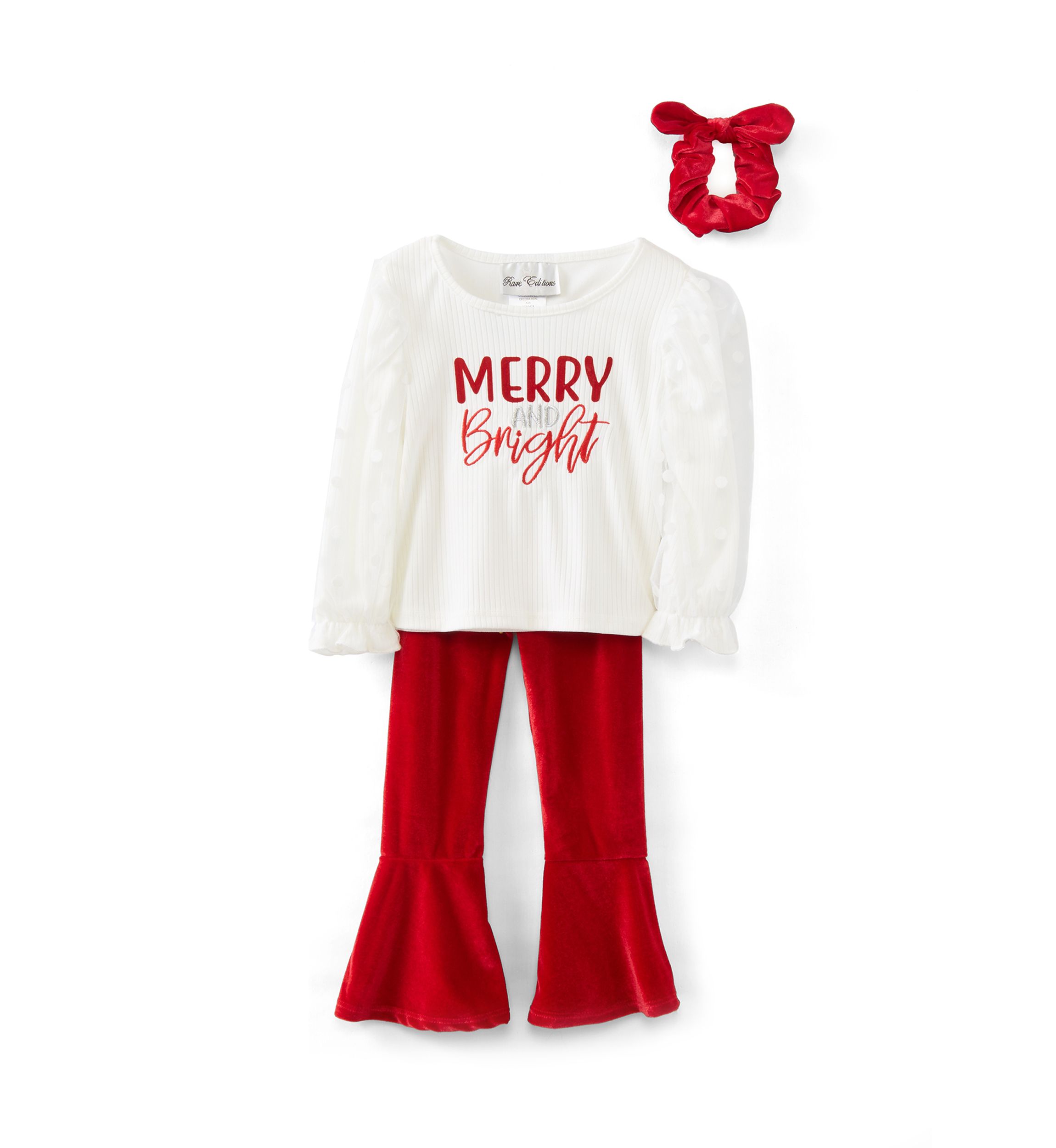 Toddler Girls Merry and Bright Legging Set 
