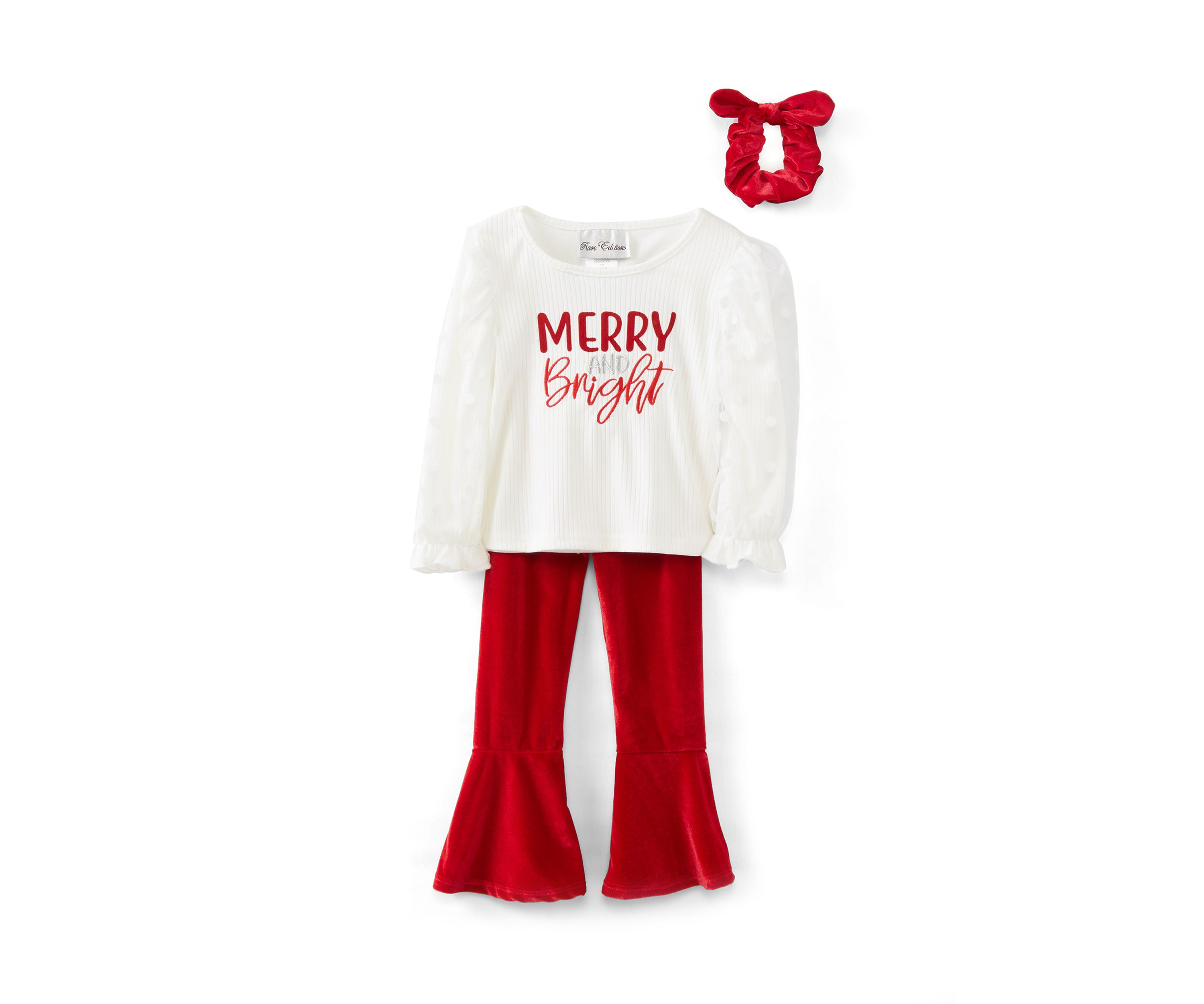 Toddler Girls Merry and Bright Legging Set 