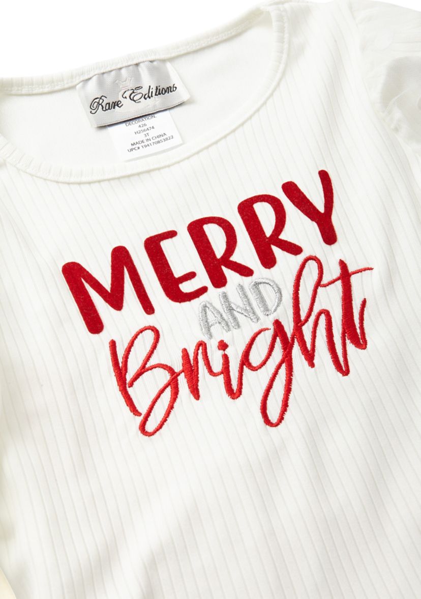 Toddler Girls Merry and Bright Legging Set 
