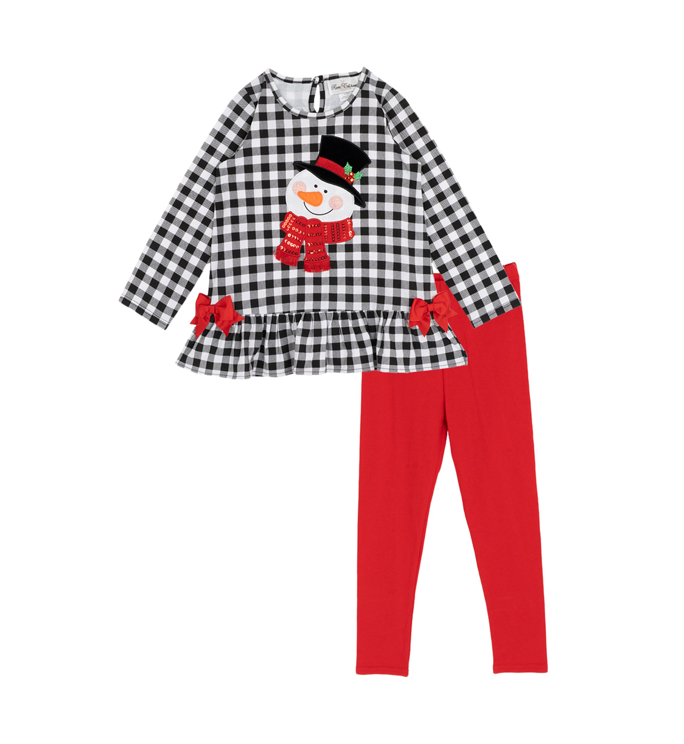 Toddler Girls Snowman Set 