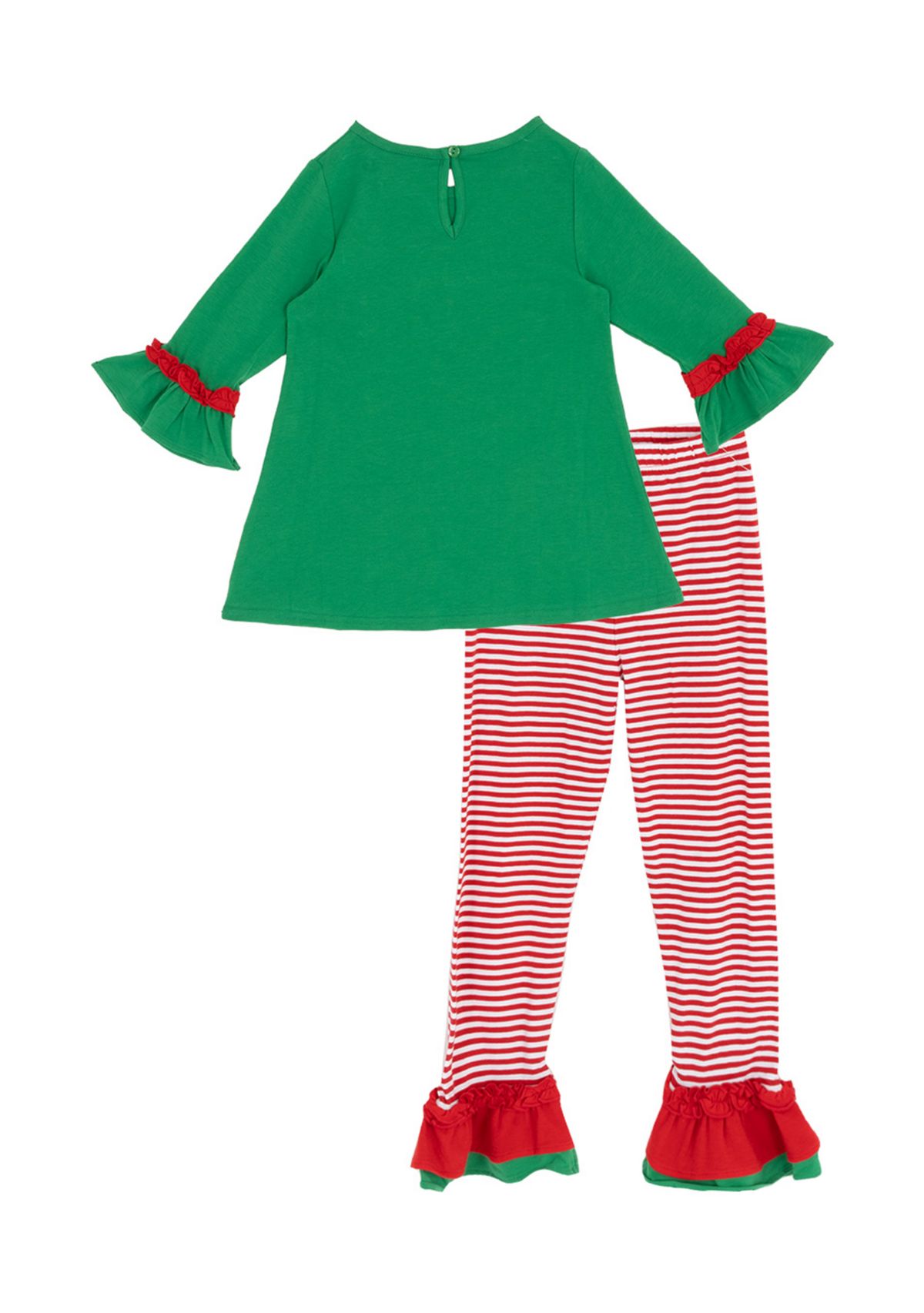 Toddler Girls Santa Set 