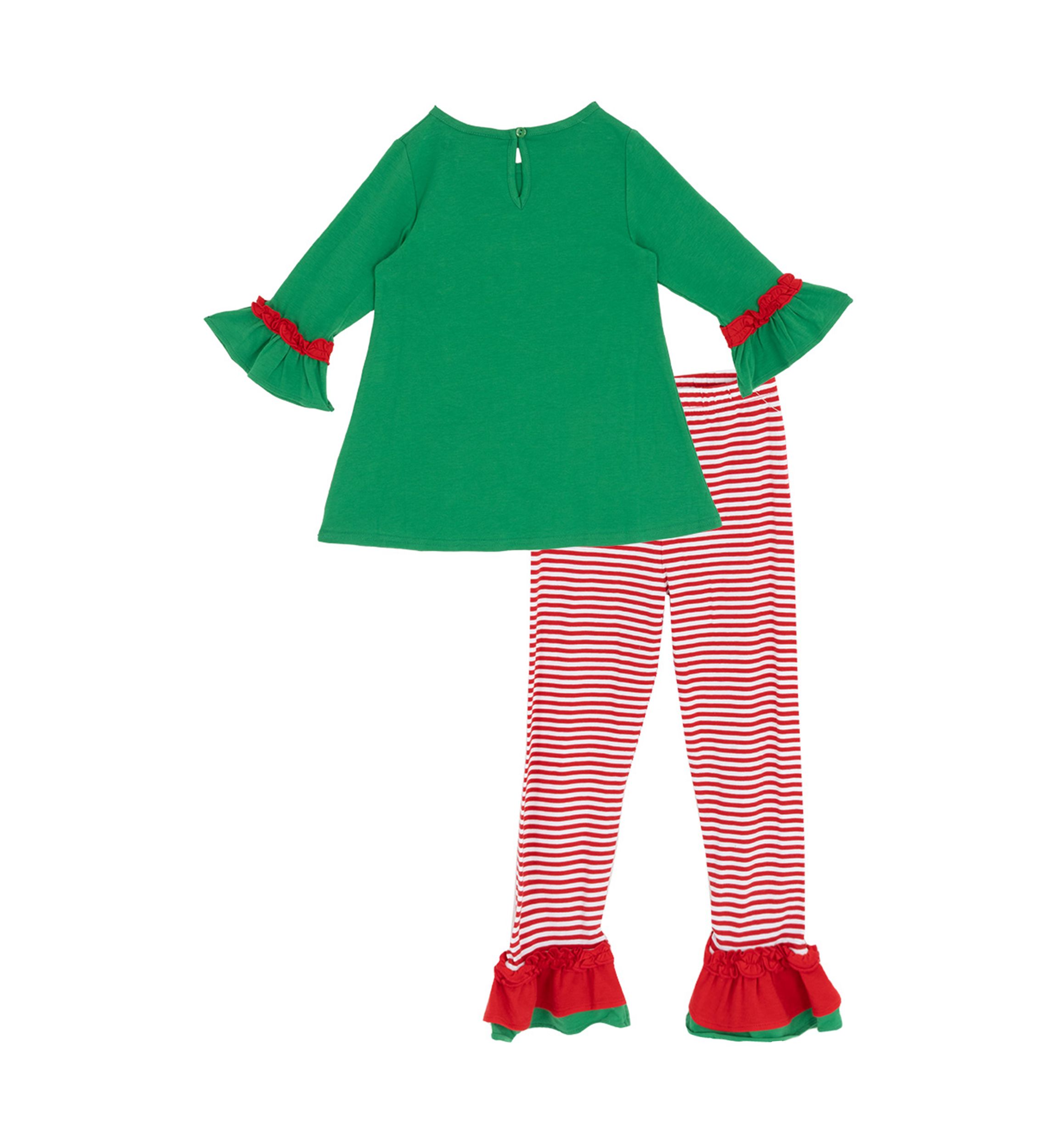 Toddler Girls Santa Set 