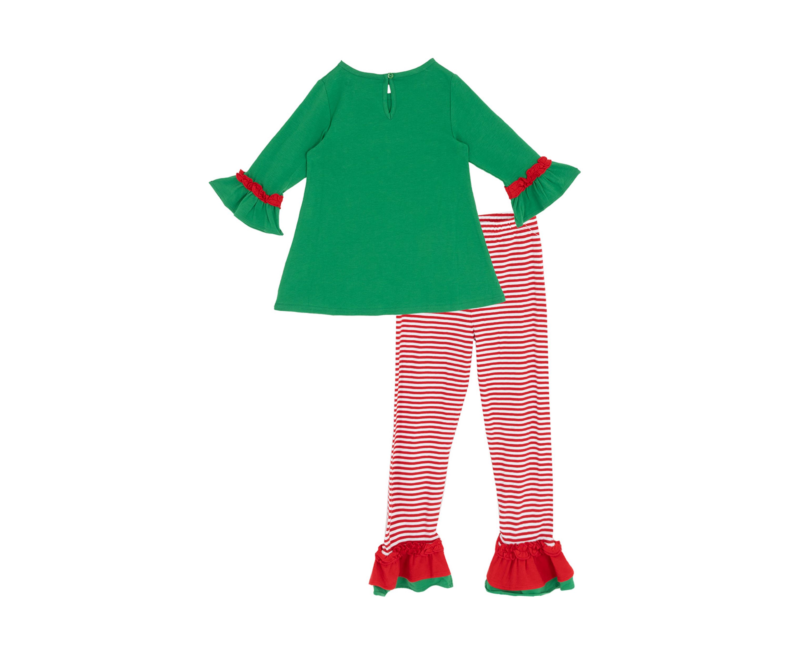 Toddler Girls Santa Set 