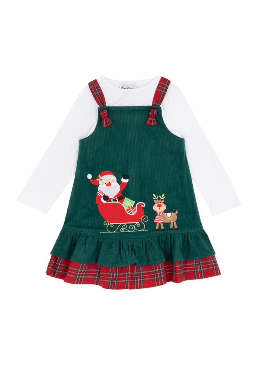 Toddler Girls Corduroy Jumper