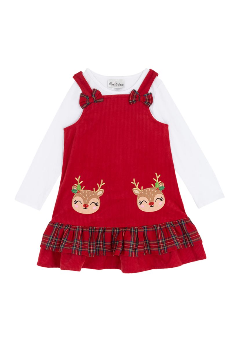   Toddler Girls Corduroy Jumper 