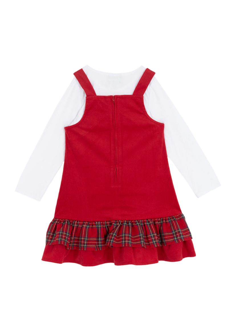   Toddler Girls Corduroy Jumper 