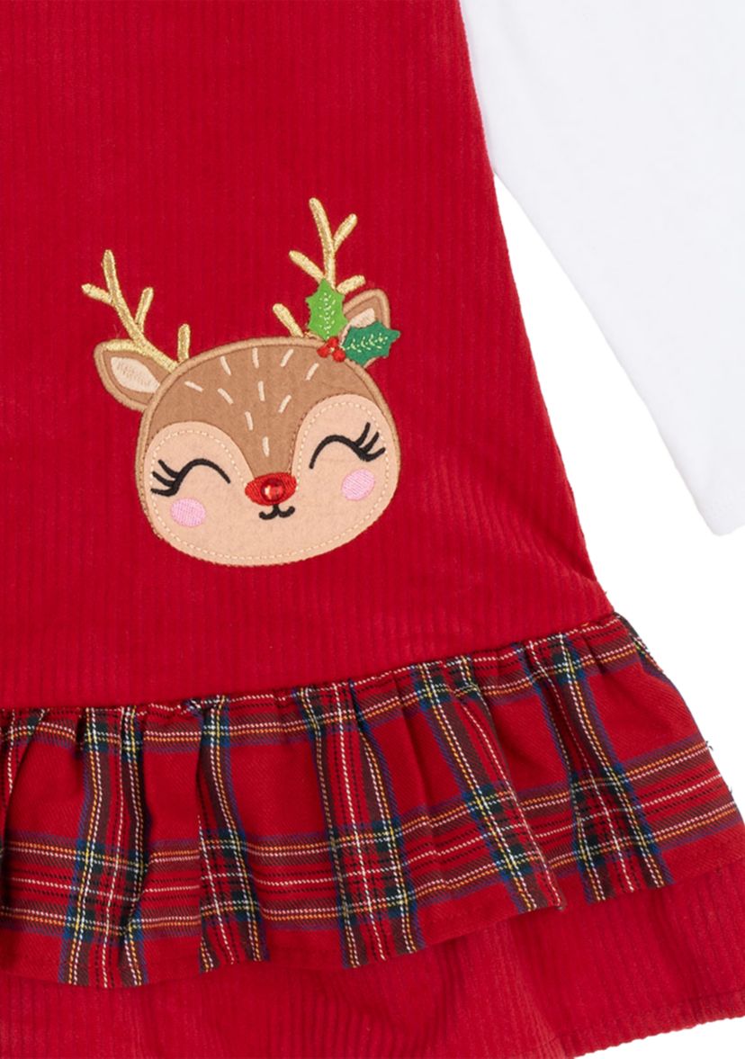   Toddler Girls Corduroy Jumper 