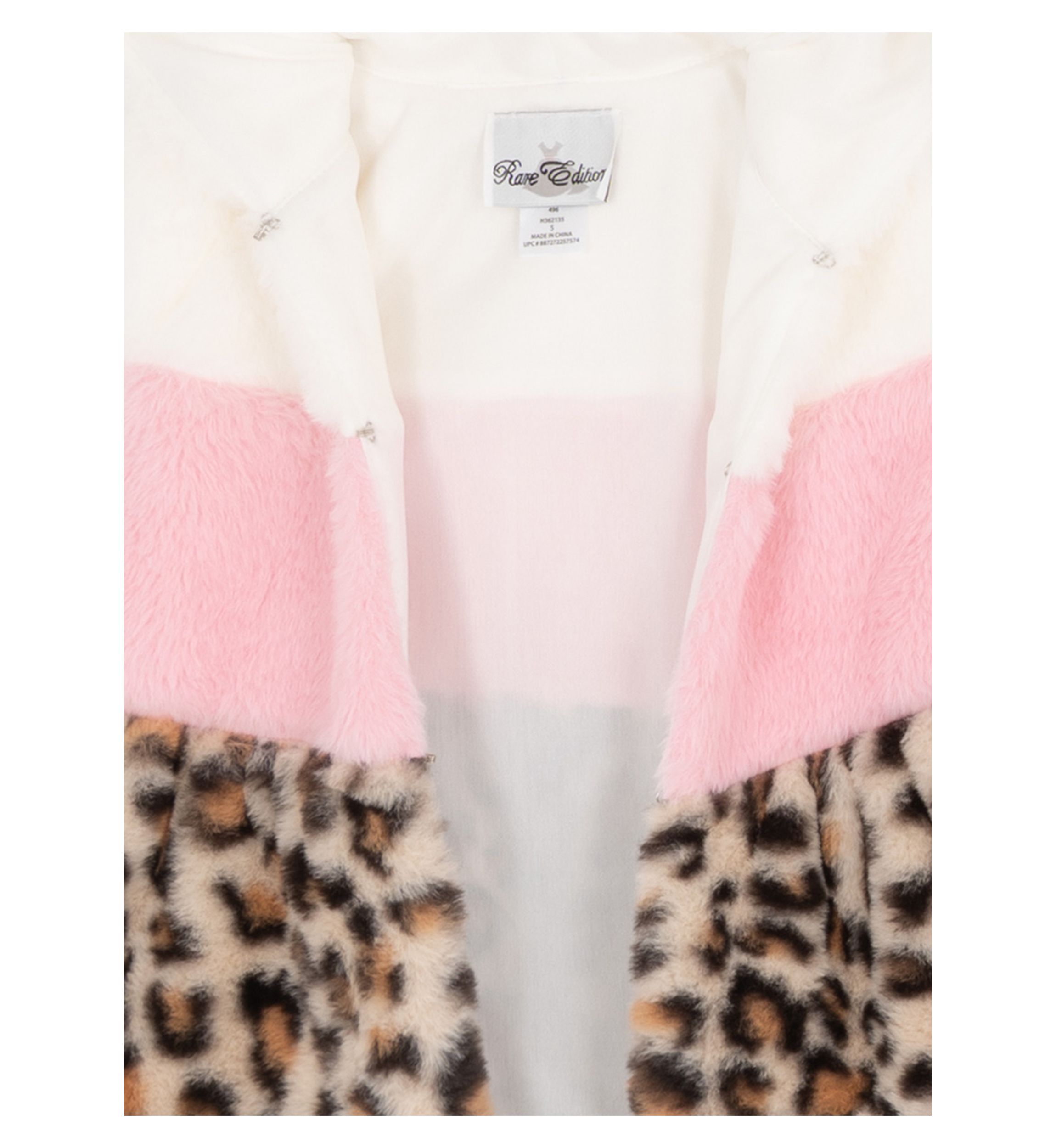 Toddler Girls Fur Vest Set