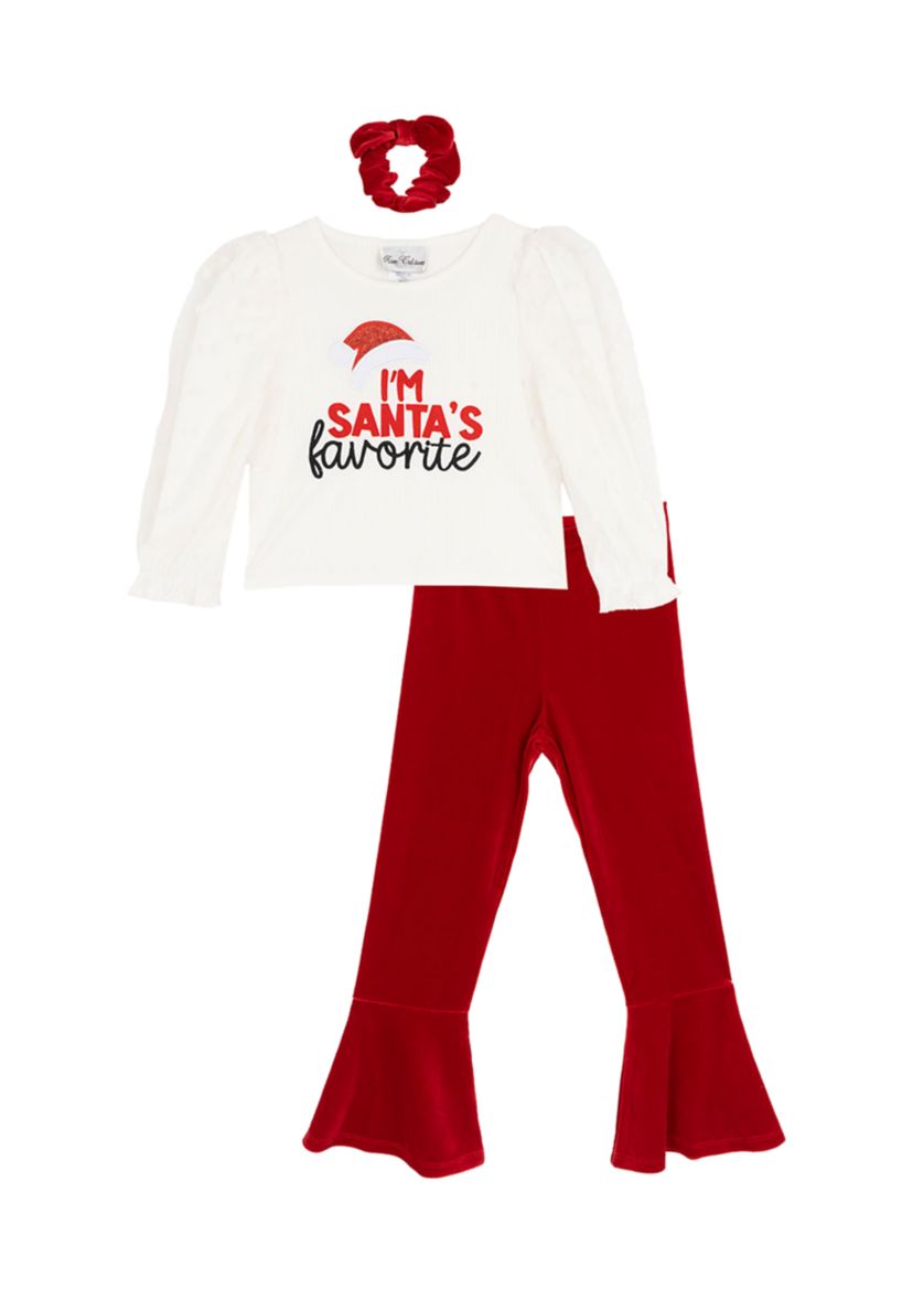 Toddler Girls Im Santas Favorite 3-Piece Set