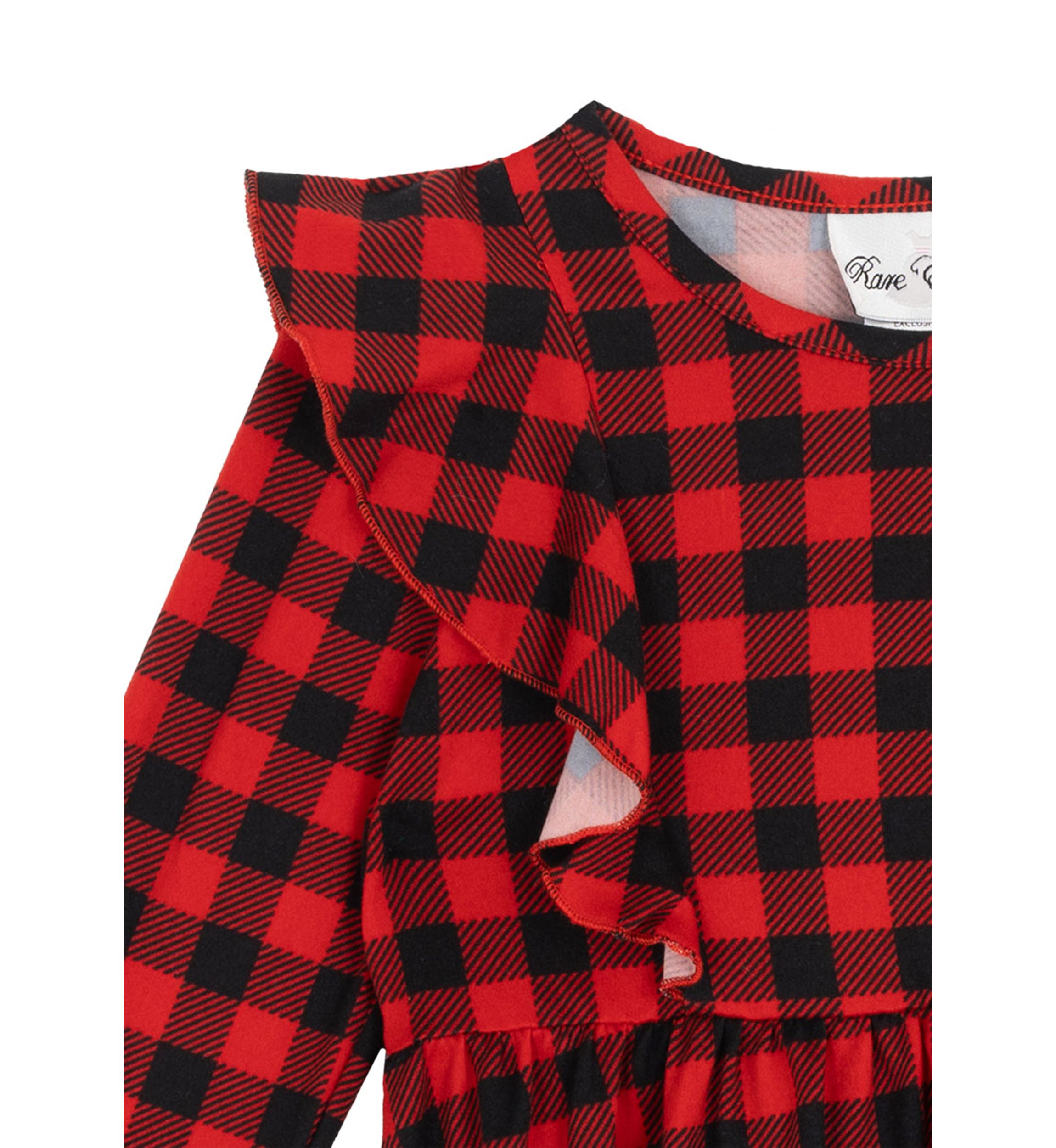 Toddler Girls 2-Pack Printed Dresses with Matching Scrunchies 
