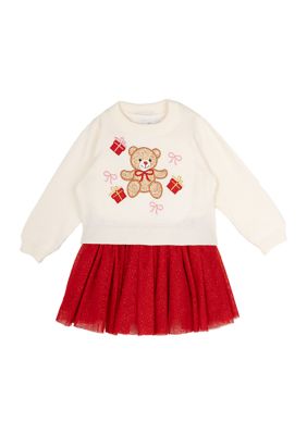 belk infant christmas dresses Rare Editions Baby Girls Sweater Dress The dress features hand