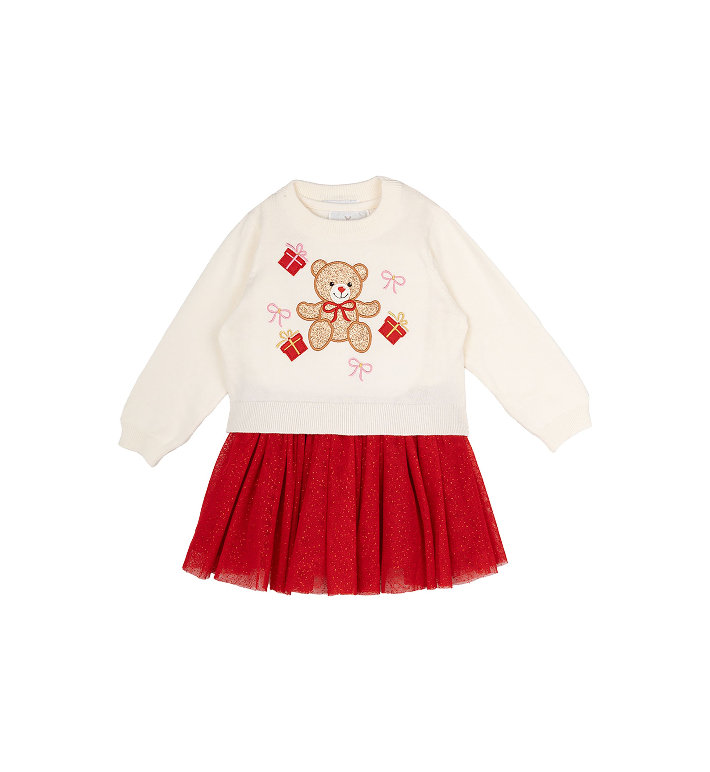 Baby Girls Christmas Sweater Dress