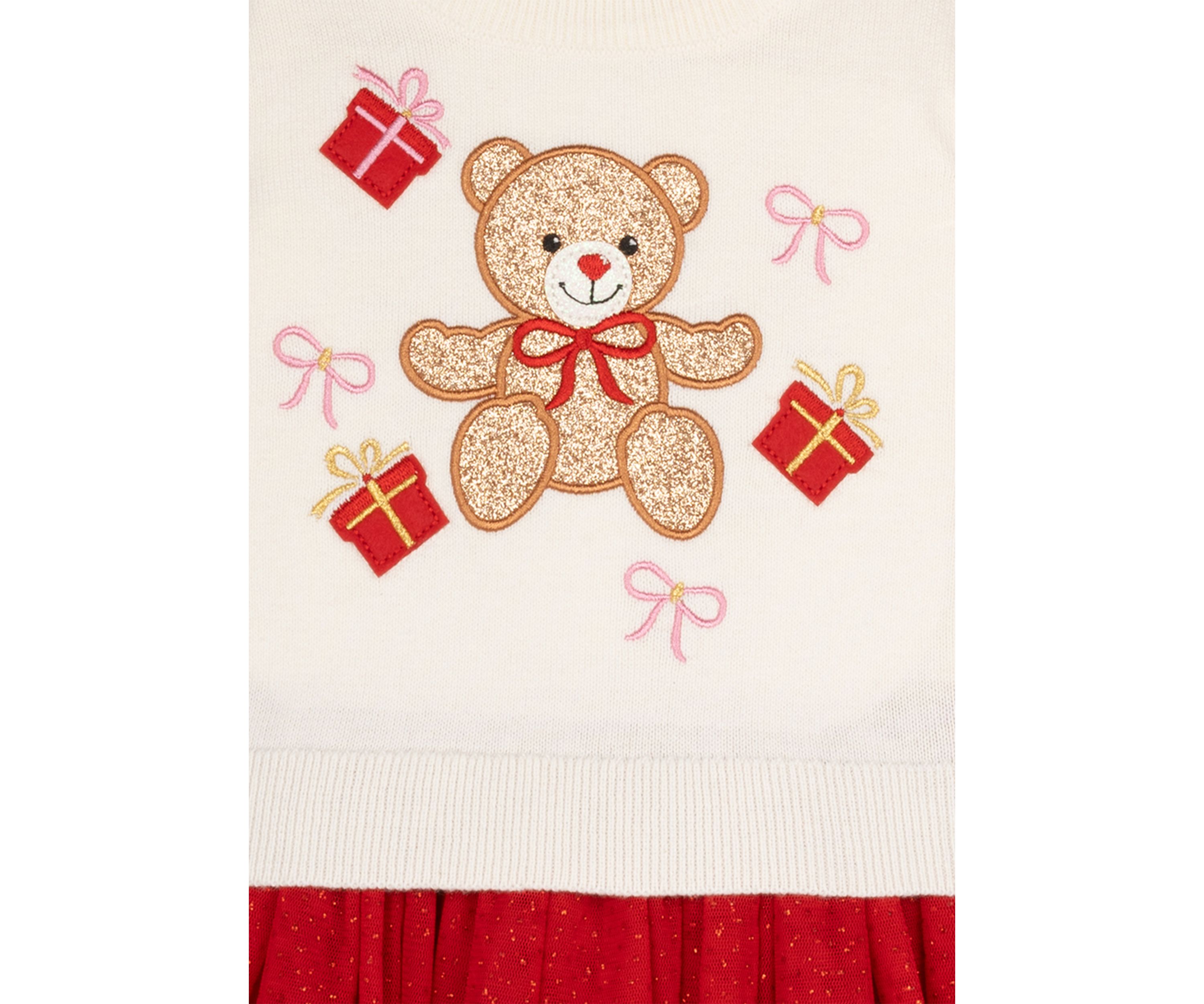 Baby Girls Christmas Sweater Dress