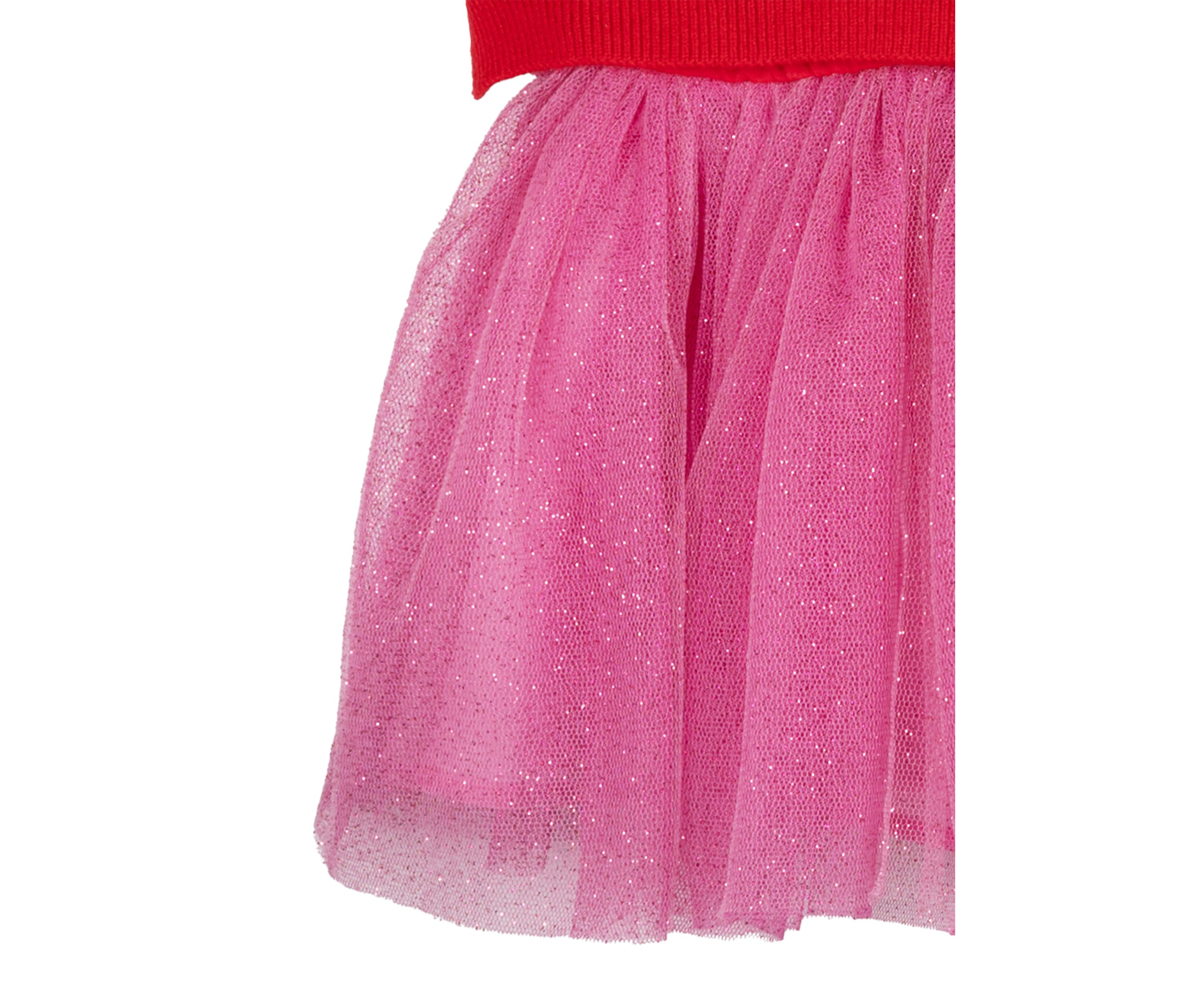 Baby Girls Penquin Christmas Sweater Dress