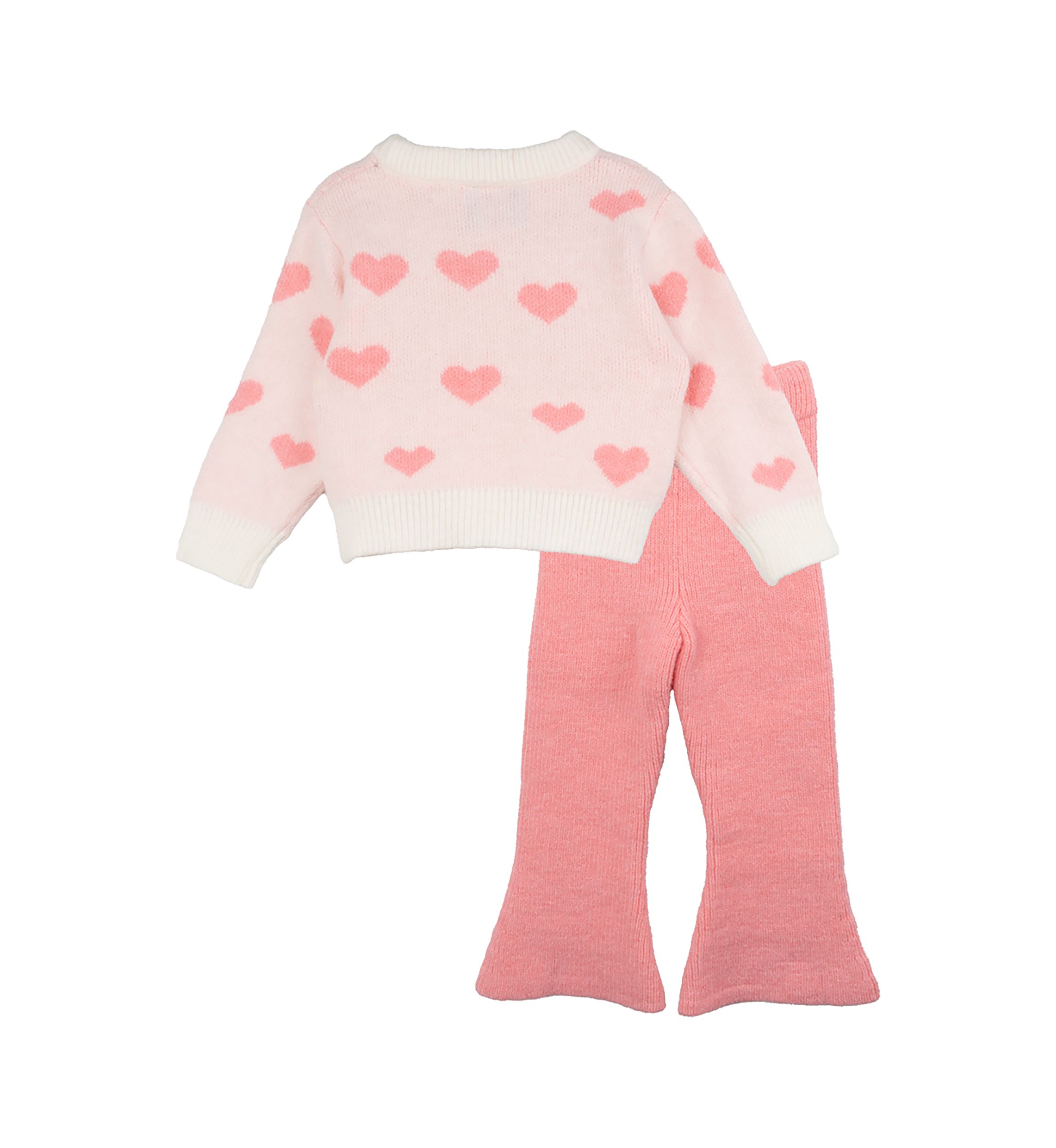Baby Girls Heart Sweater and Pants Set