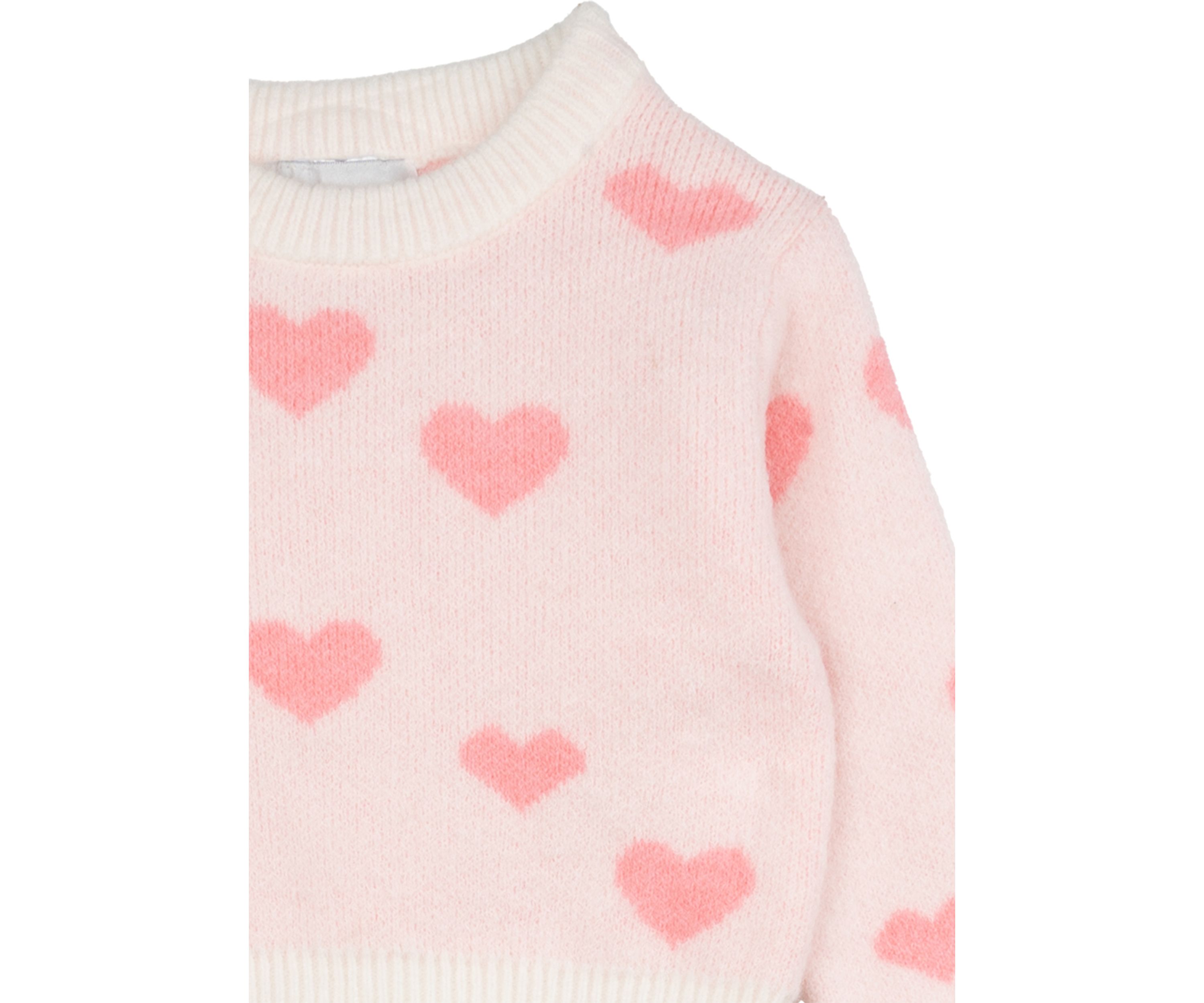 Baby Girls Heart Sweater and Pants Set