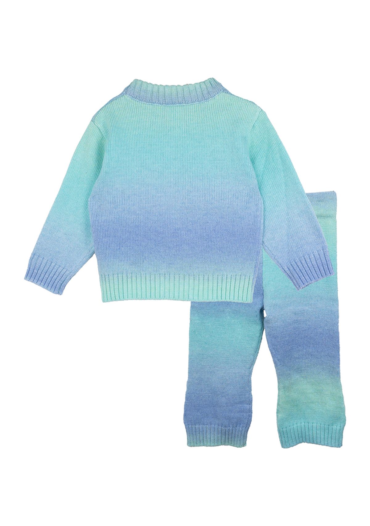 Baby Girls Double Knit Sweater and Pants Set