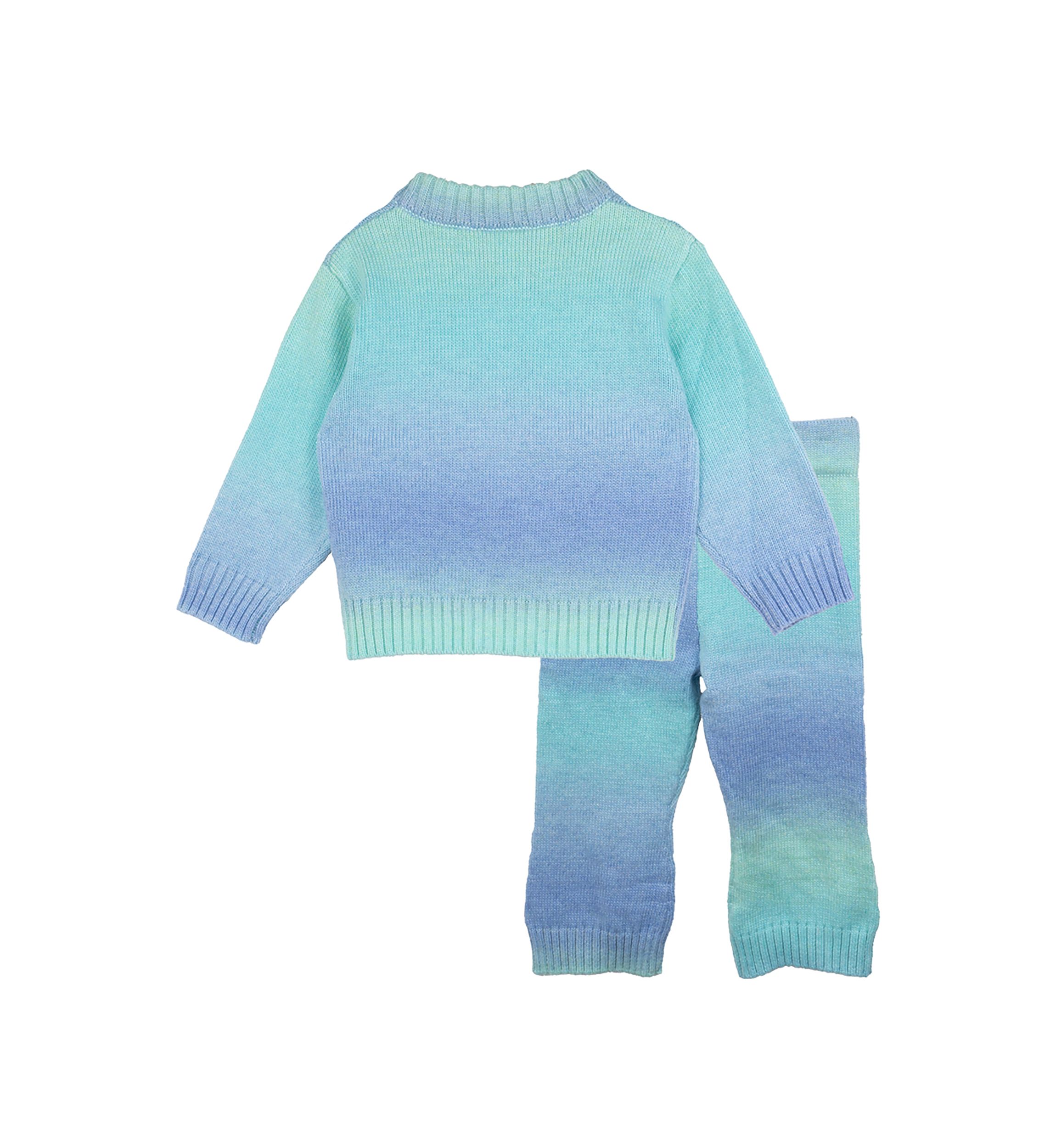 Baby Girls Double Knit Sweater and Pants Set