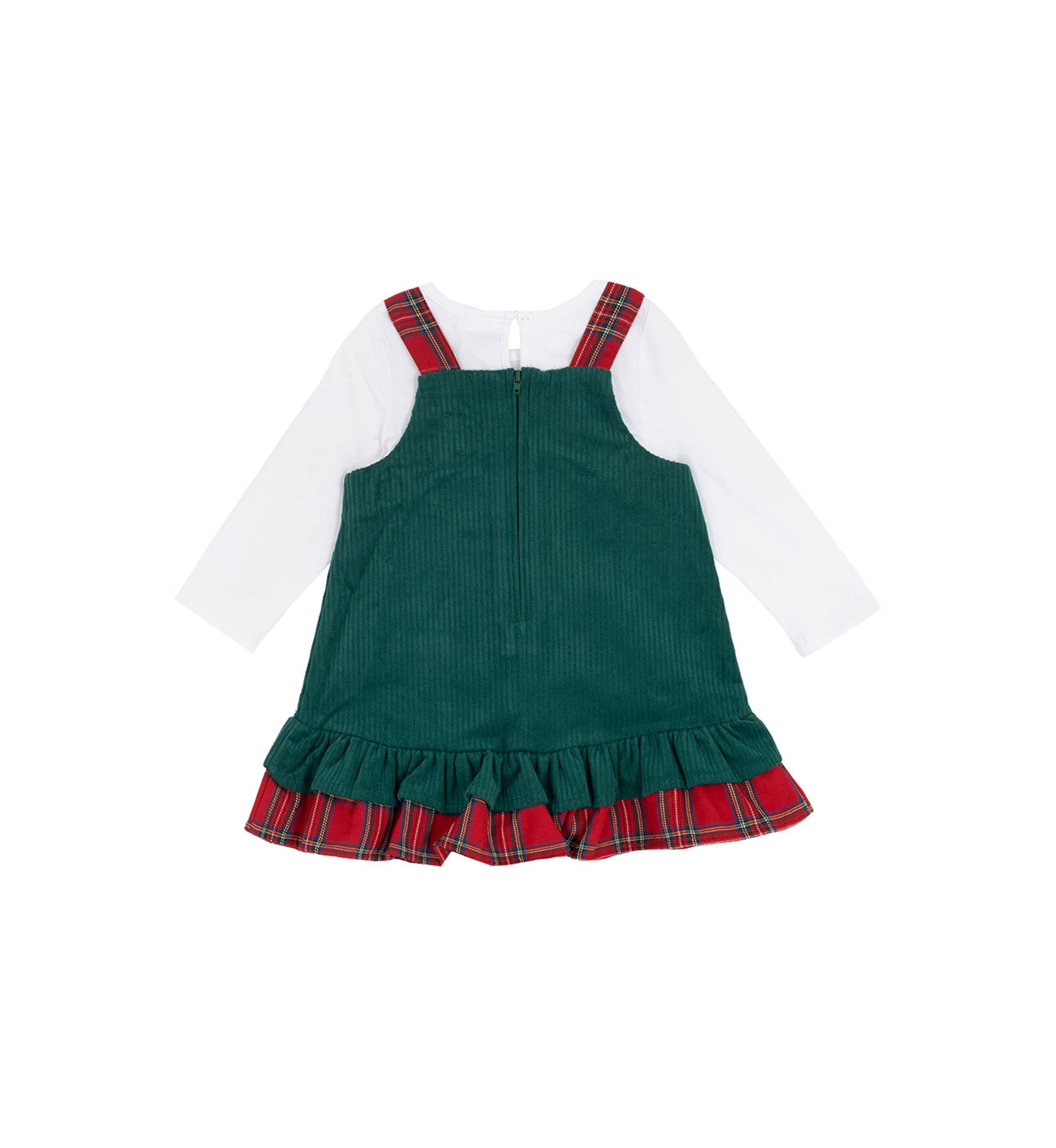 Baby Girls Santa Corduroy Jumper