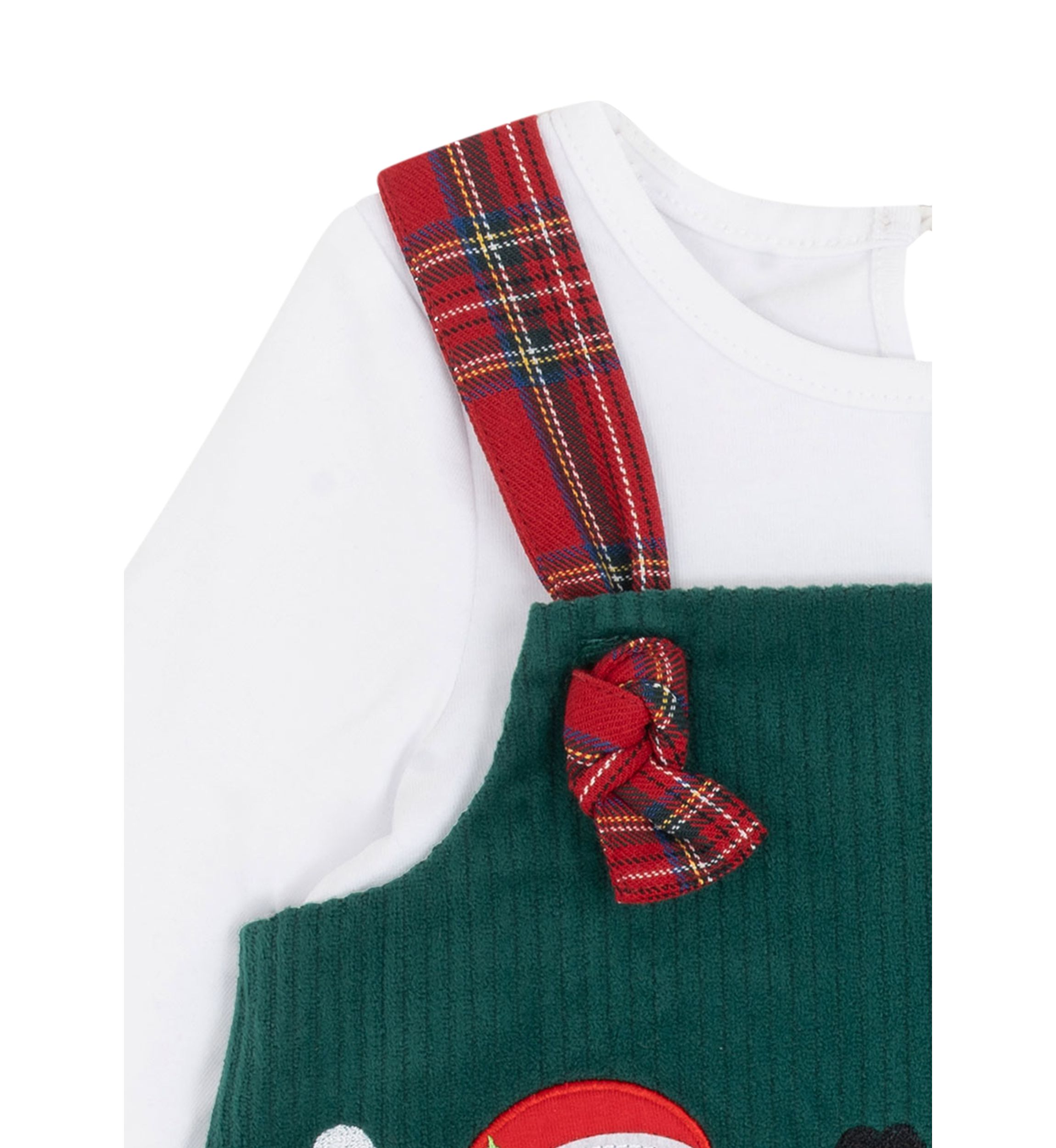 Baby Girls Santa Corduroy Jumper