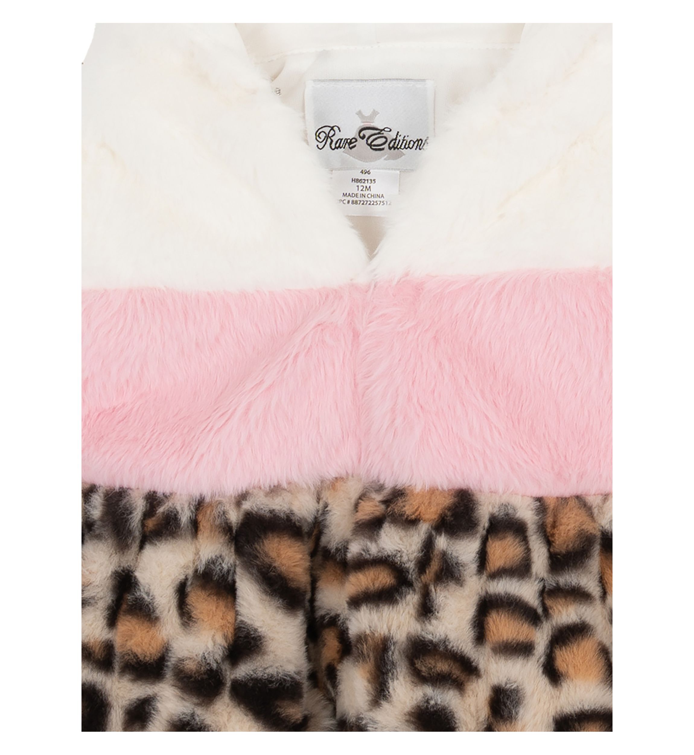 Baby  Girls Fur Vest Set 