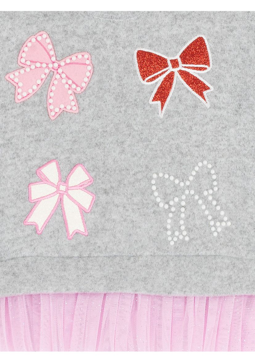 Baby Girls Long Sleeve Bow Set