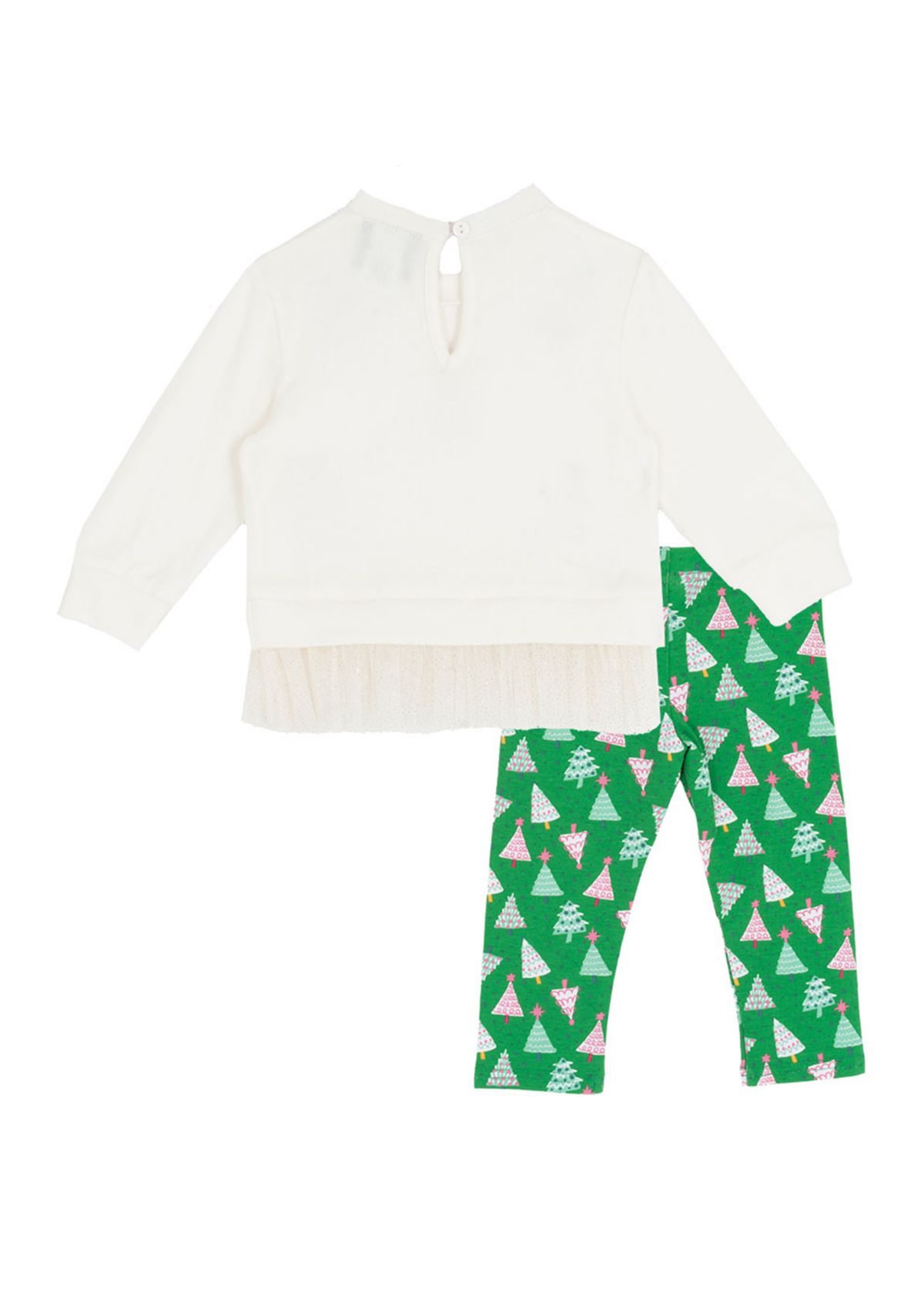 Baby Girls Long Sleeve Multicolored Tree Set