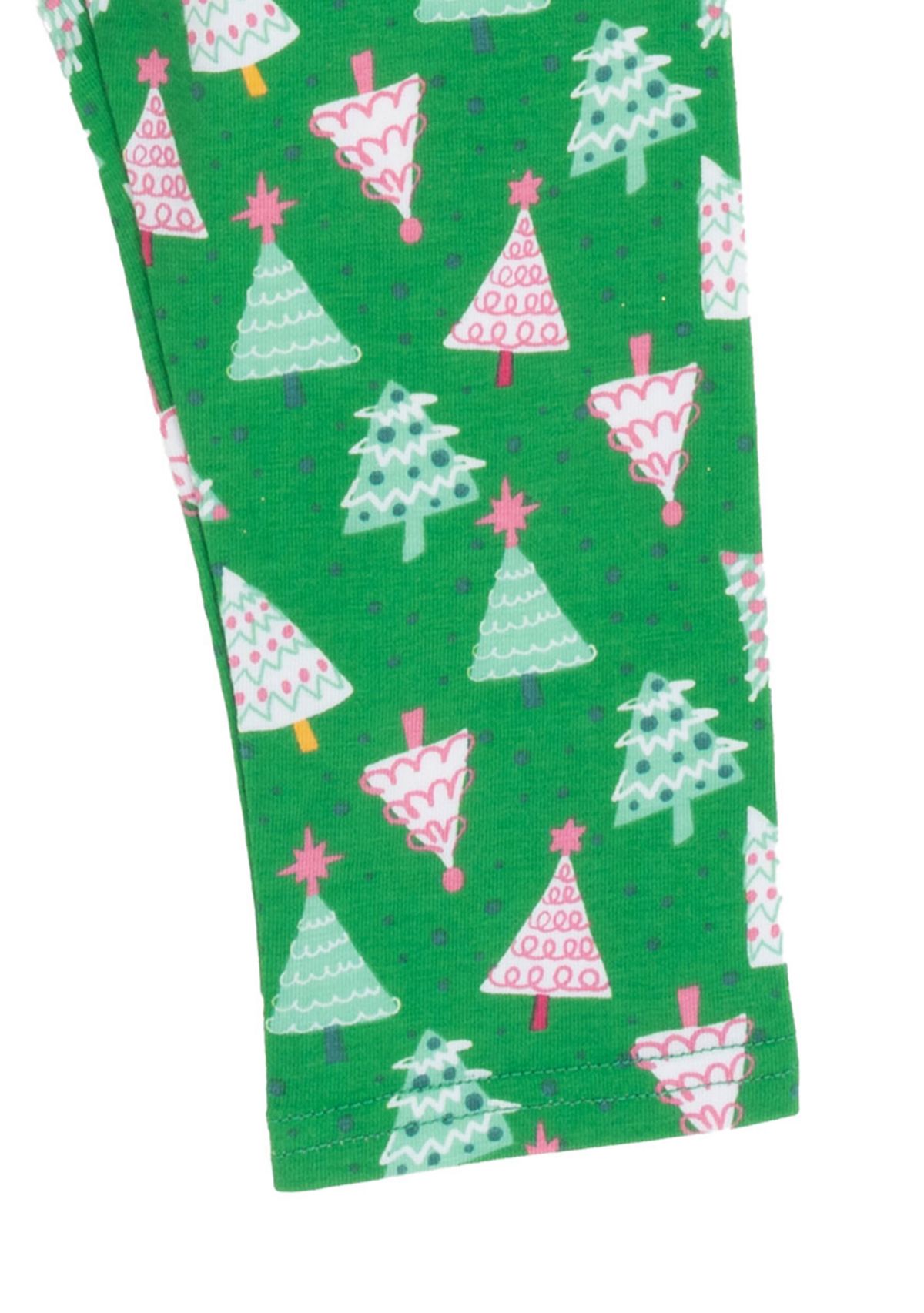 Baby Girls Long Sleeve Multicolored Tree Set