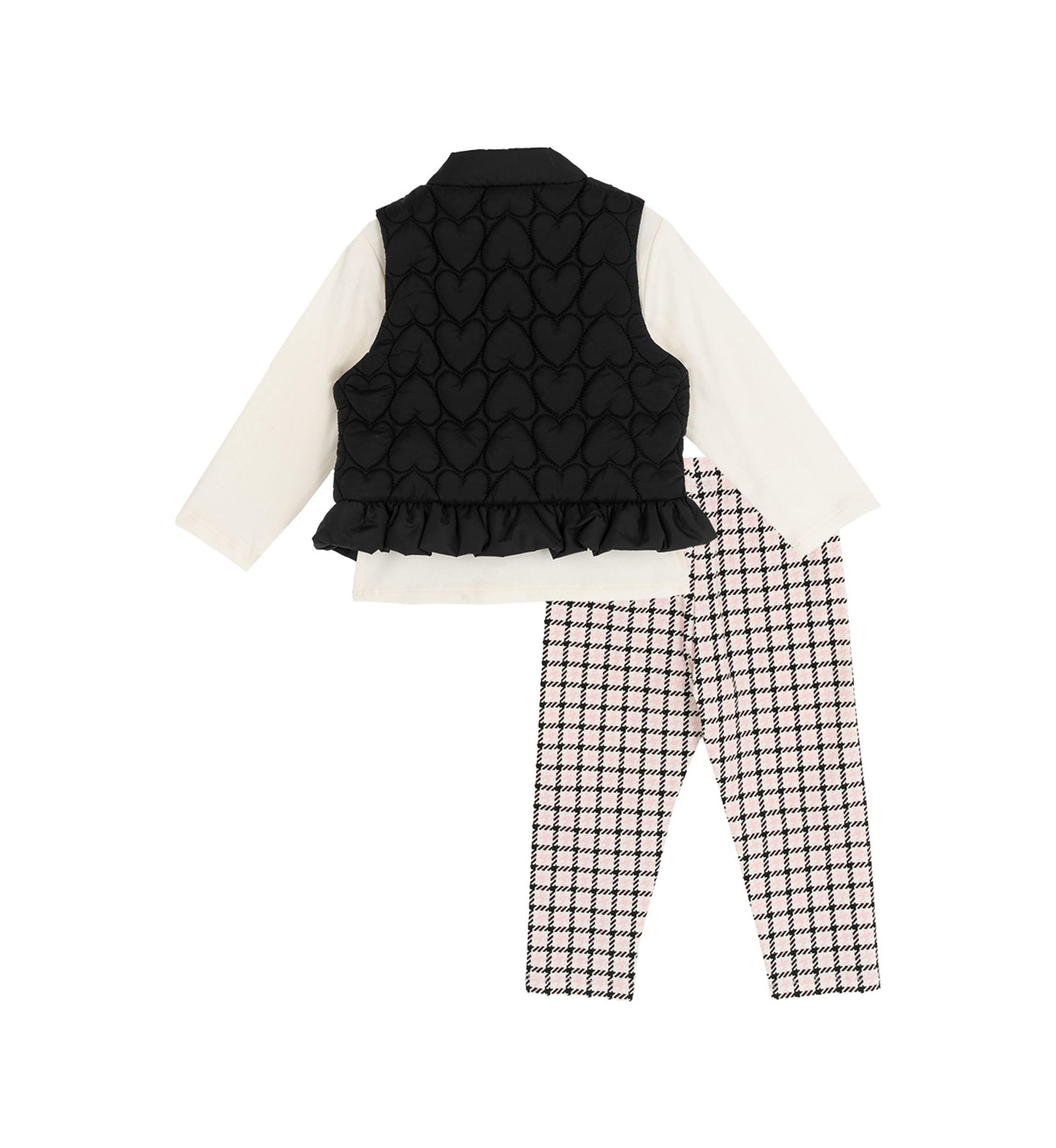 Baby Girls Puffer Vest Set 
