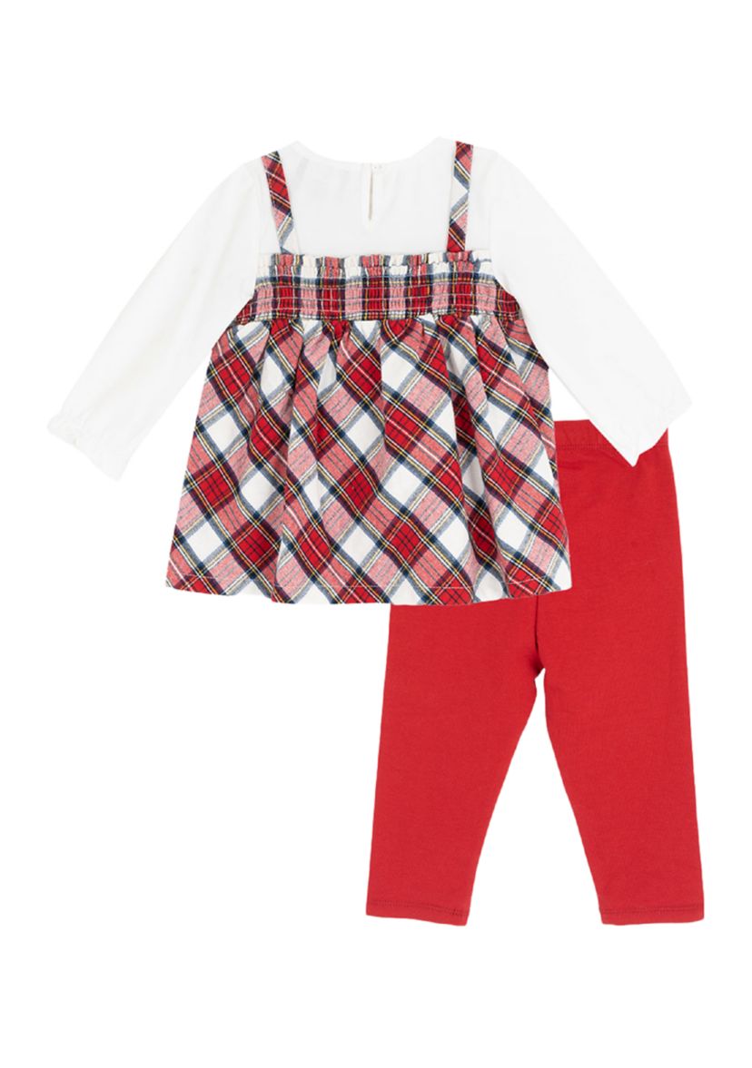 Baby Girls Mock Jumper Set