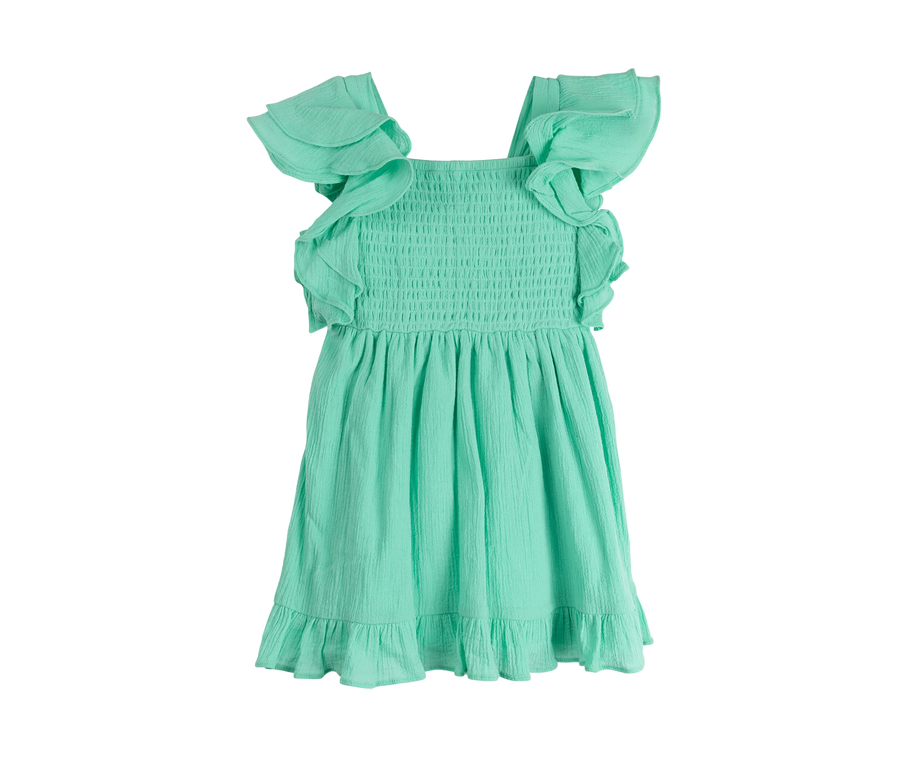 Toddler Girls Flutter Sleeve Dress