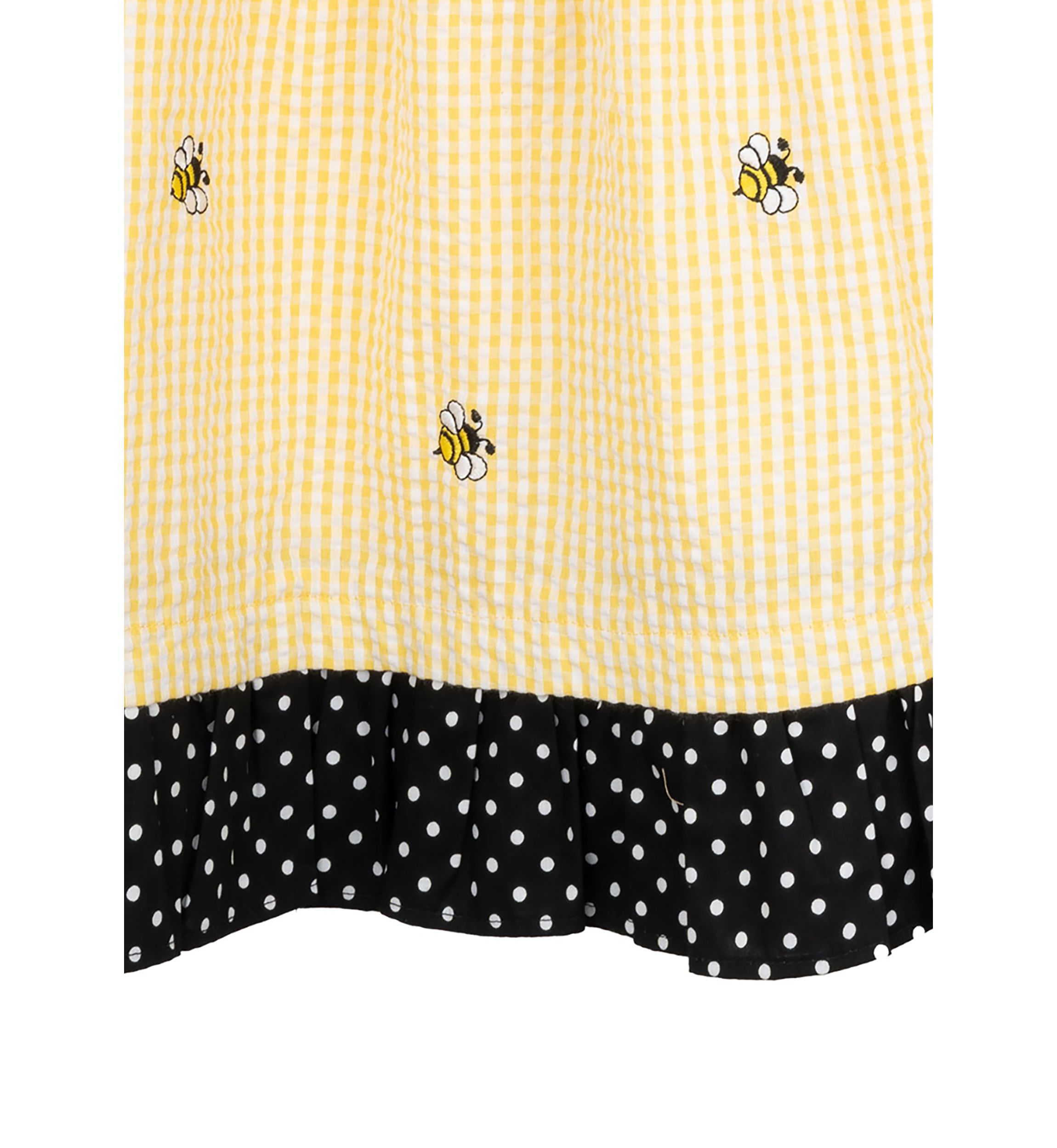 Toddler Girls Bee Chiffon Seersucker Dress