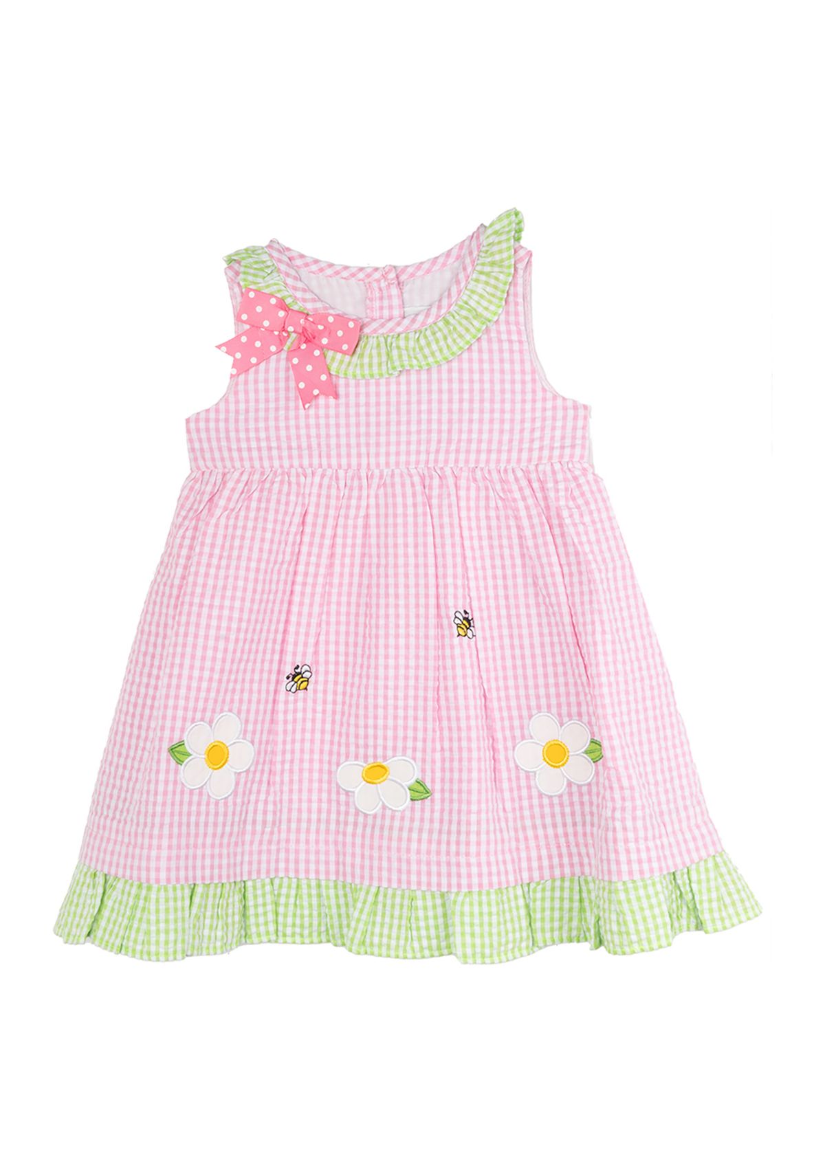 Toddler Girls Daisy Seersucker Dress
