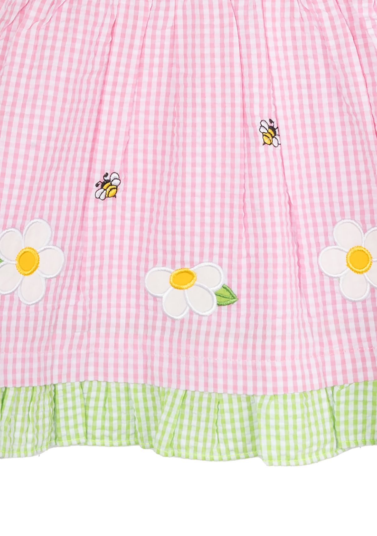 Toddler Girls Daisy Seersucker Dress
