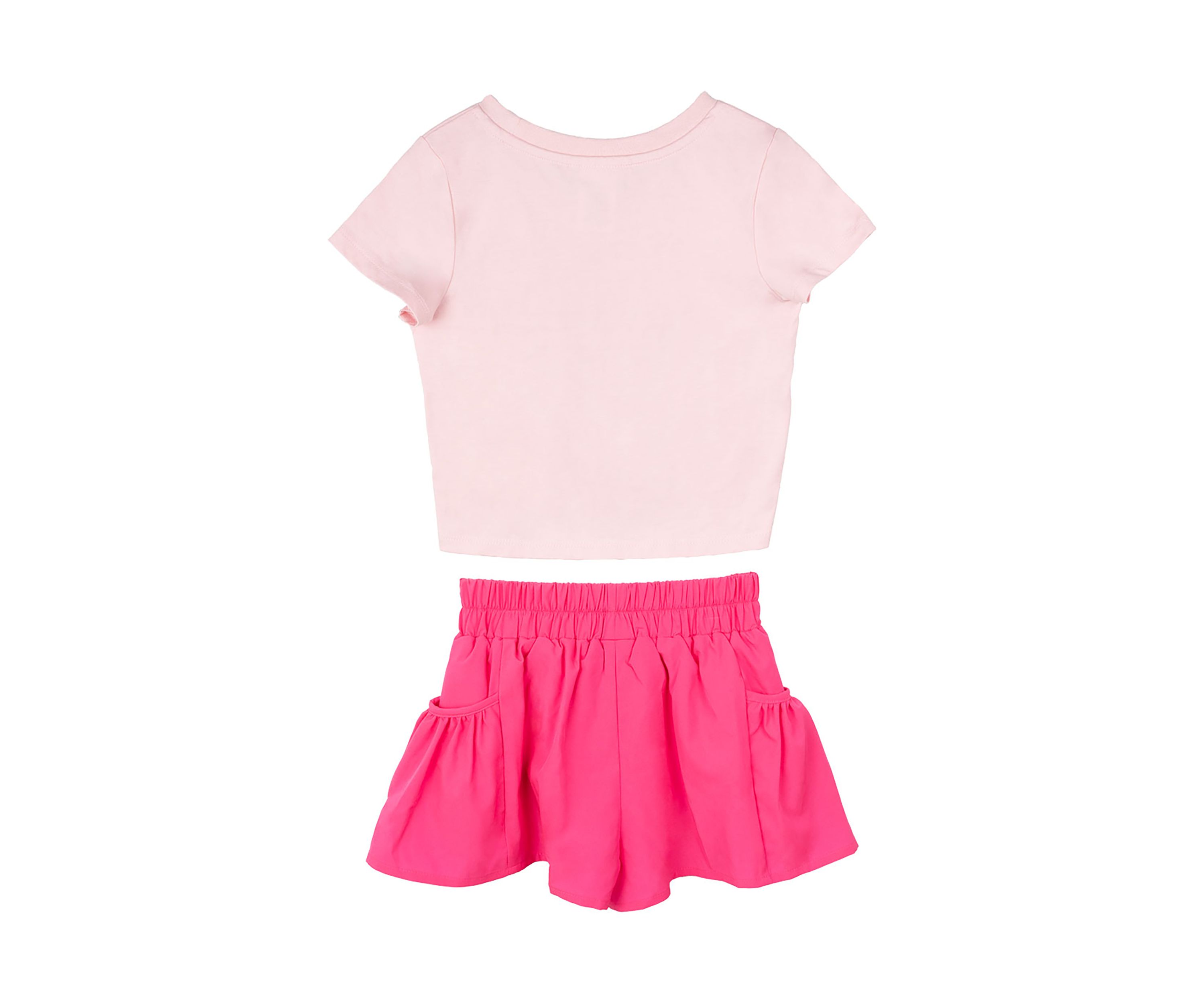 Toddler Girls Graphic T-Shirt and Shorts Set