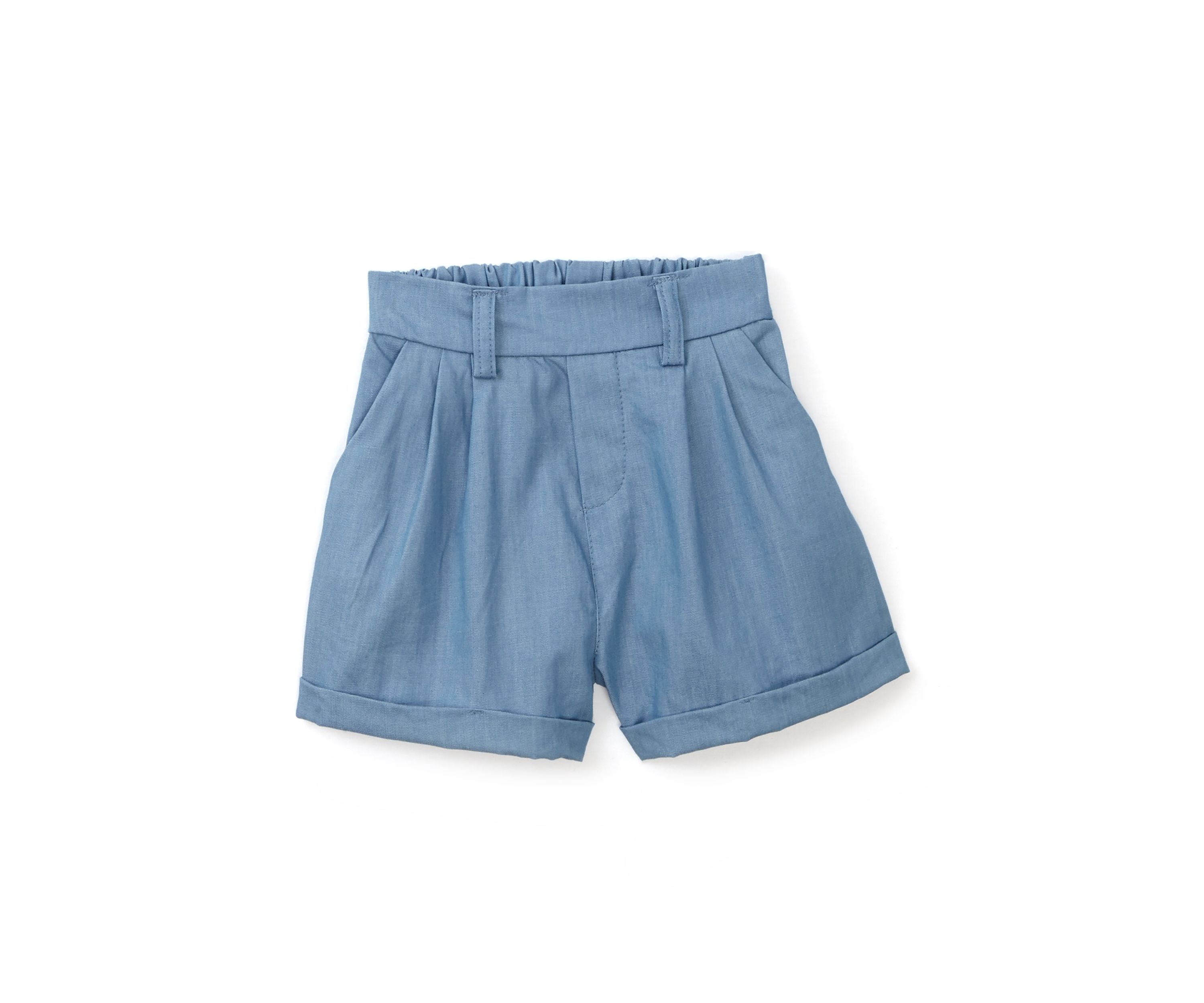 Toddler Girls Tropical Embroidered Top and Shorts Set