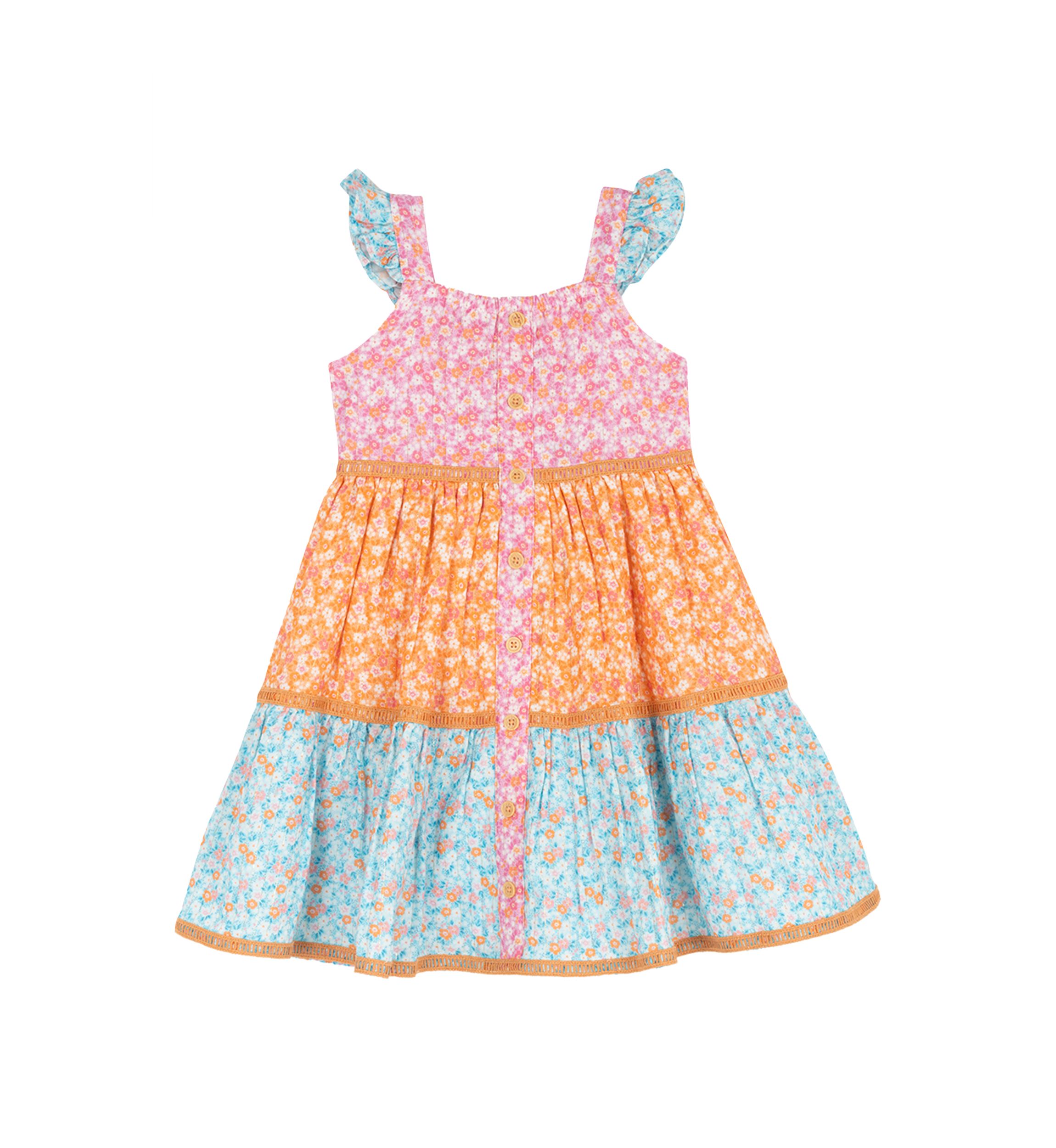 belk girls formal dresses Starlight Glam Puff Sleeve Formal Dress Pink / 3T main image 1