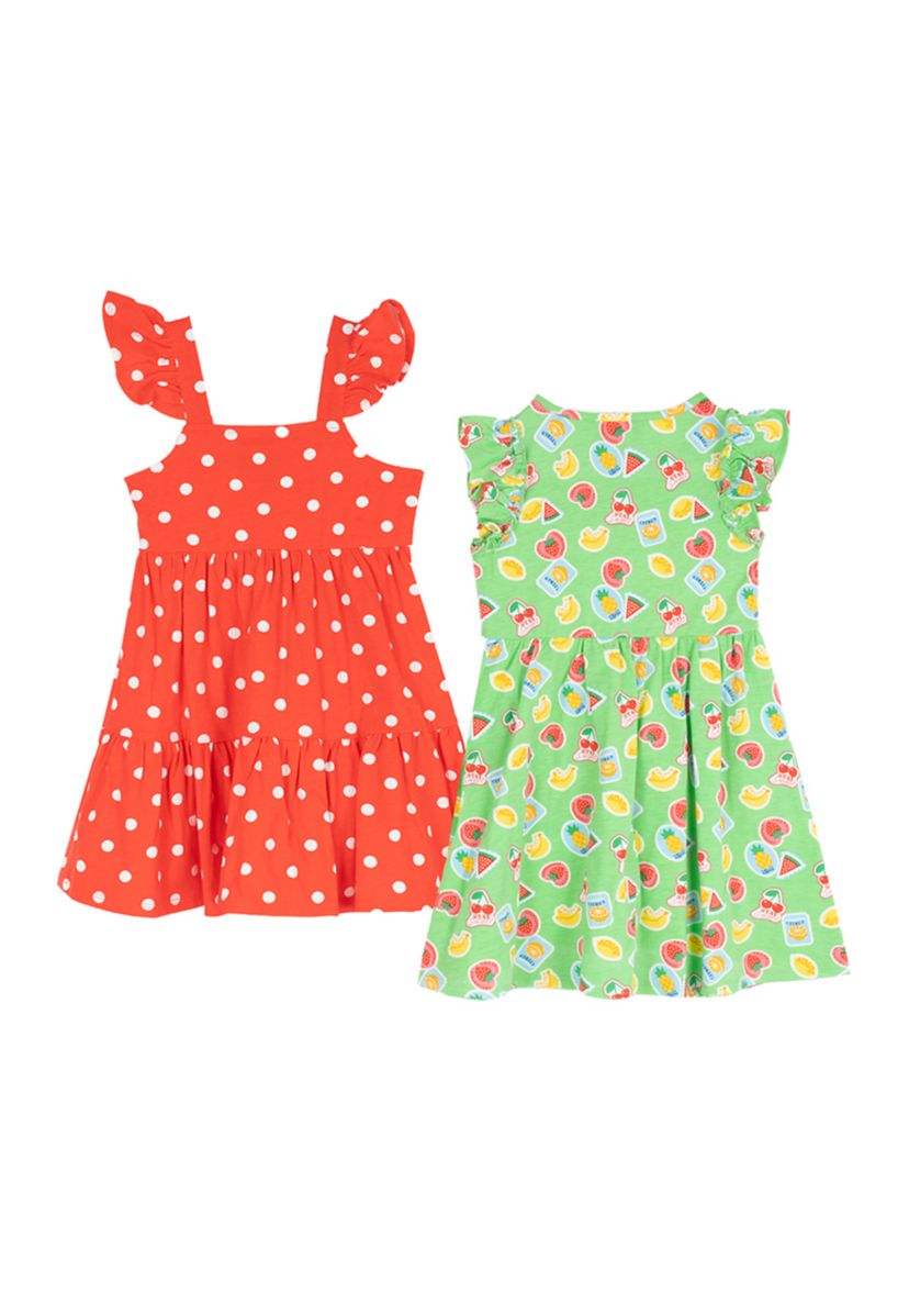 strapless open back dress Valentino Red Polka Dot Ruffle Mini Dress Red main image 1