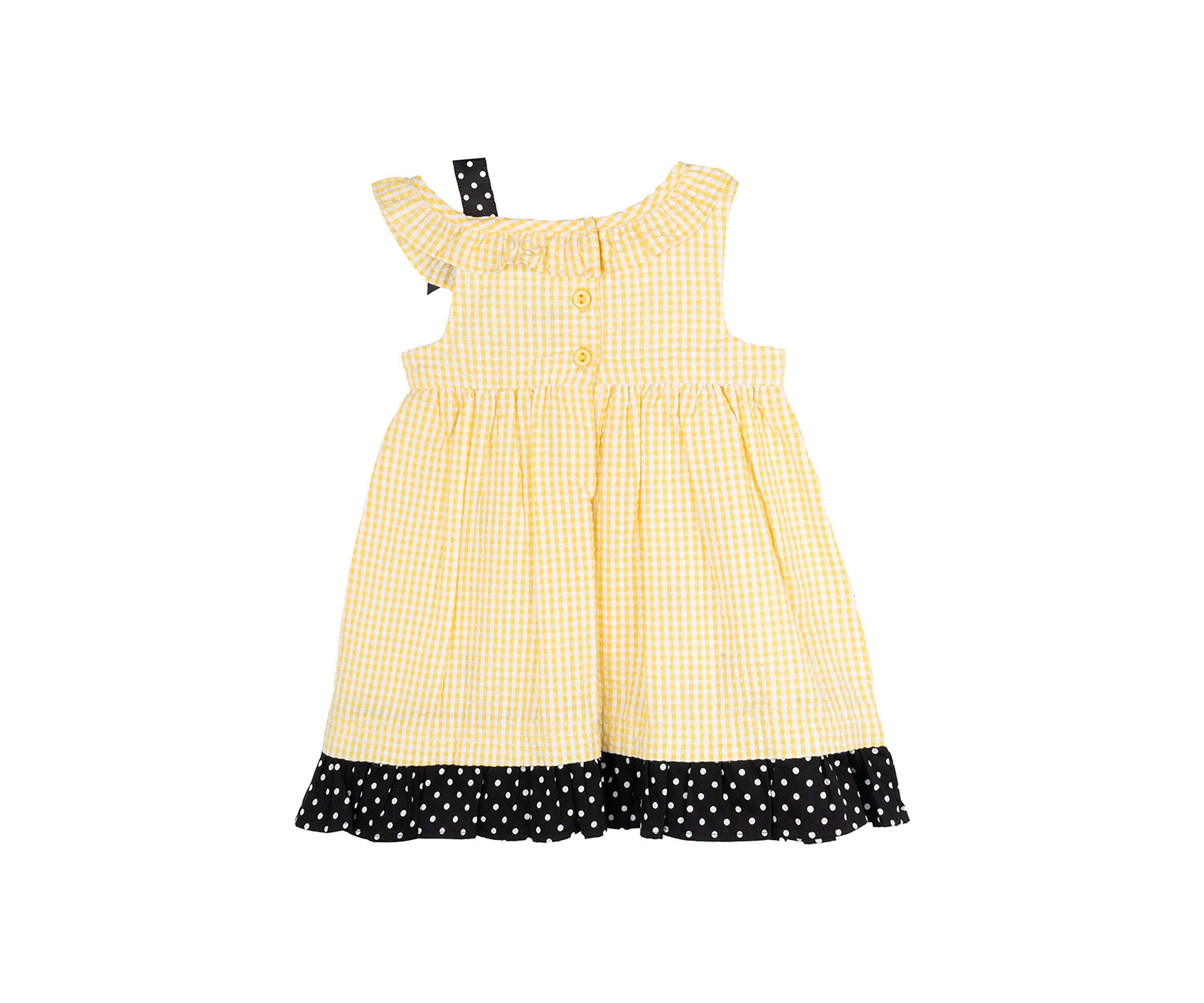 Baby Girls Bee Chiffon Seersucker Dress