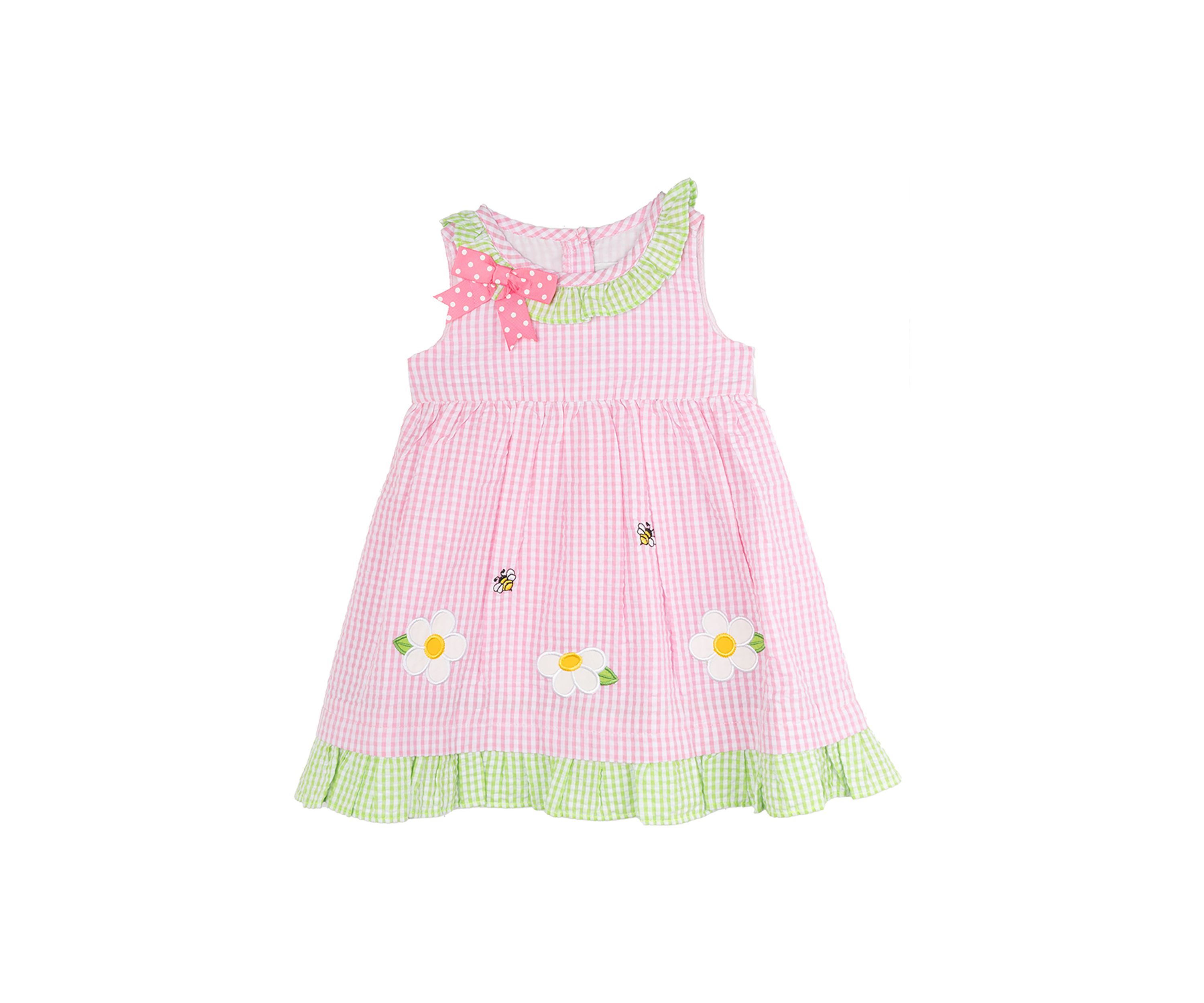 Toddler Girls Daisy Seersucker Dress