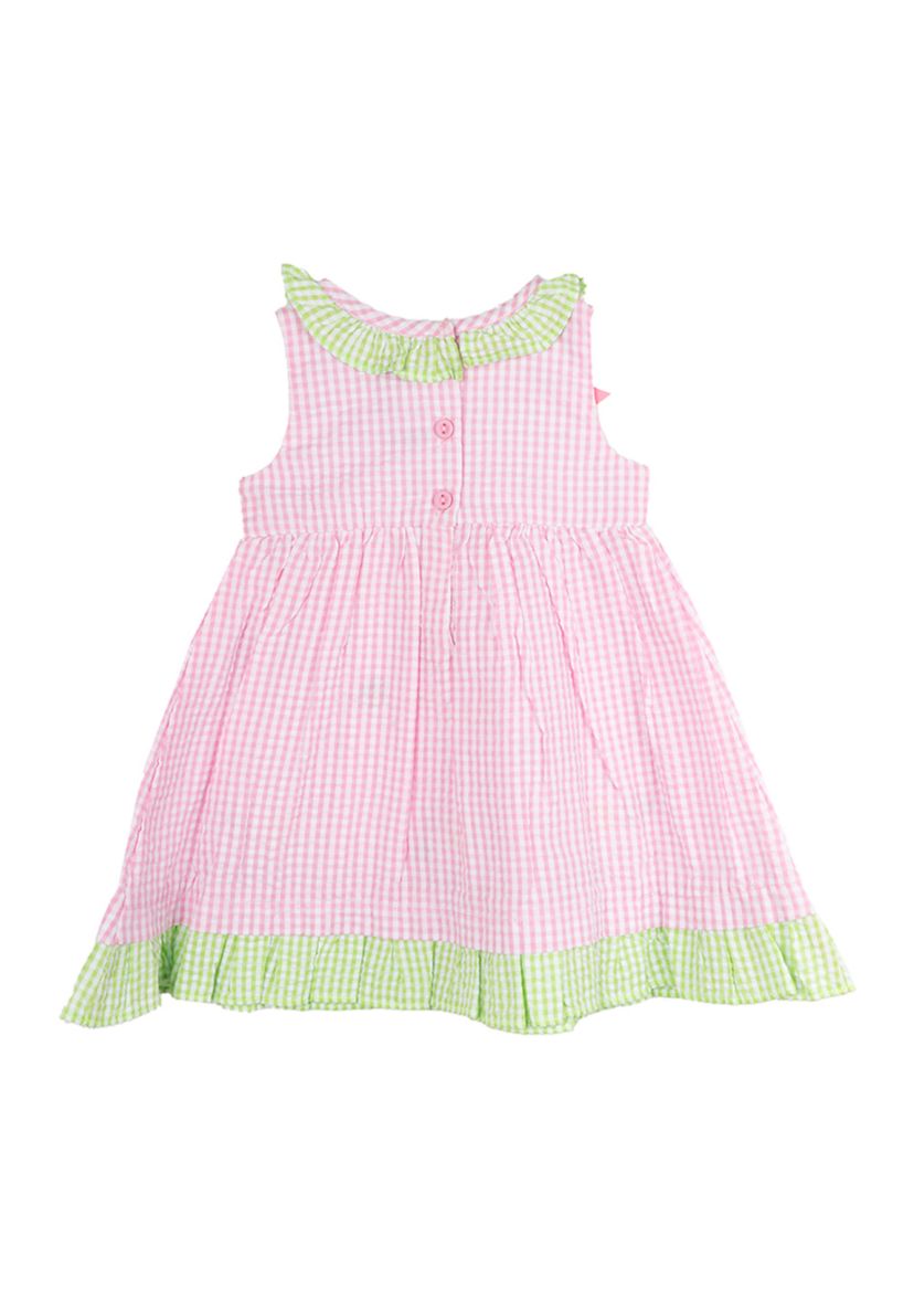 Toddler Girls Daisy Seersucker Dress