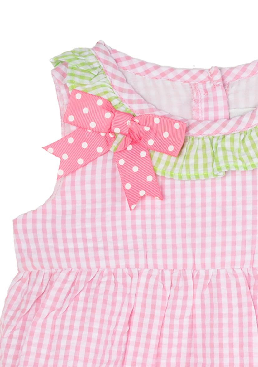 Toddler Girls Daisy Seersucker Dress