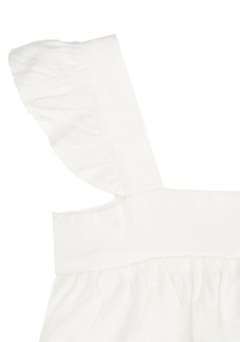 Baby Girls Fruit Eyelet Top and Cotton Pants Set