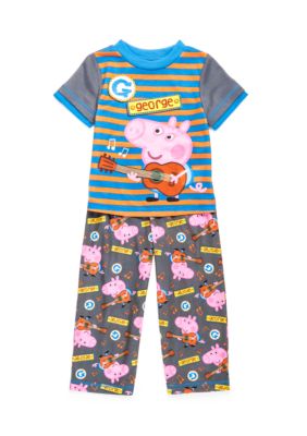 Peppa Pig™ George Pig 2-Piece Pajama Set Toddler Boys | Belk