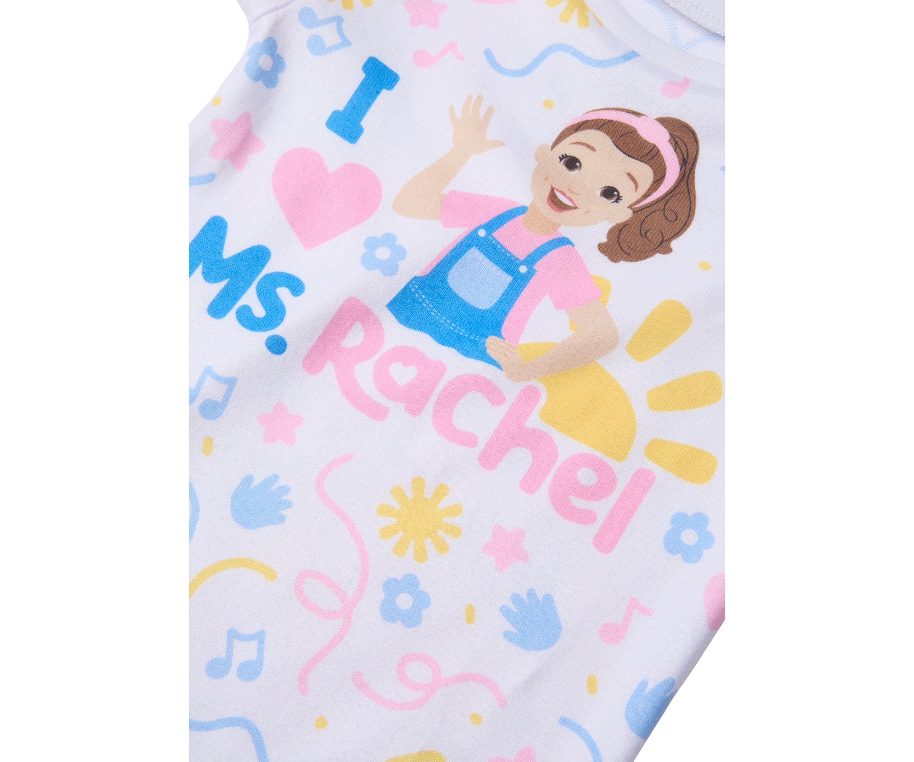 Toddler Girls Miss Rachel Soft Knit Pajama Set