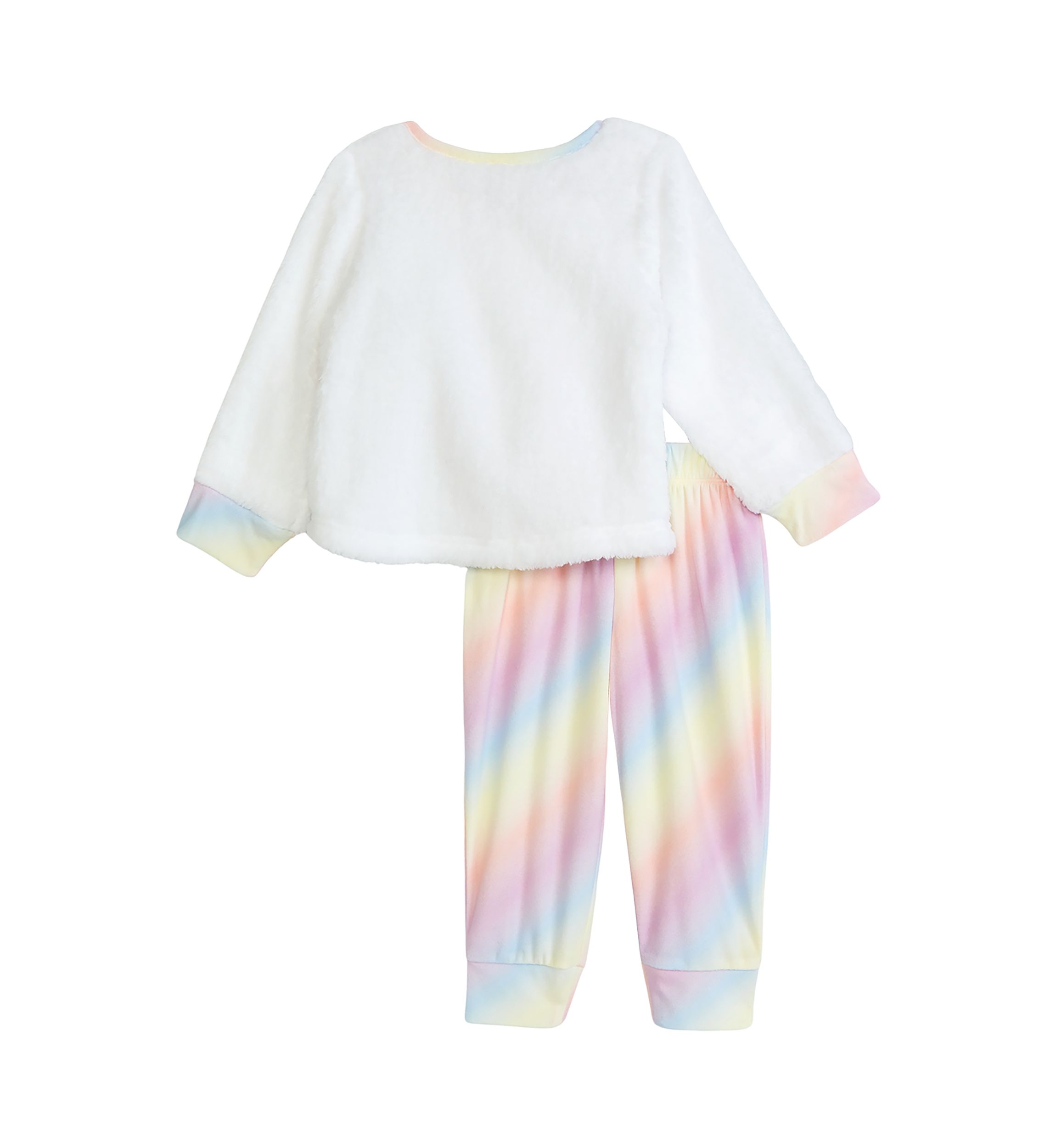 Toddler Girls Poodle Unicorn Pajama Set