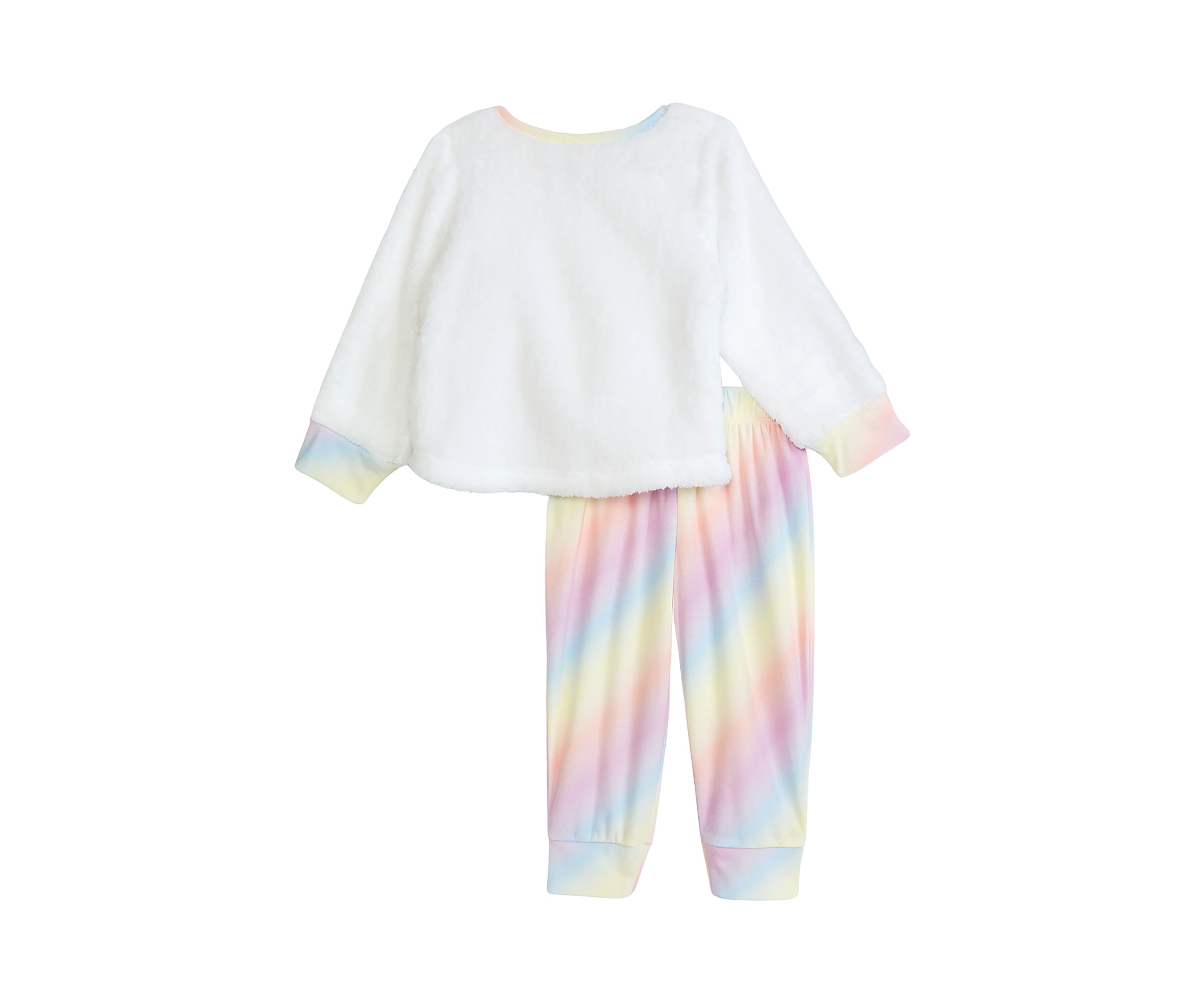 Toddler Girls Poodle Unicorn Pajama Set
