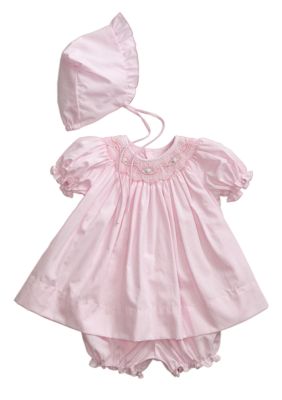 Baby Girls Smocked Gingham Dress