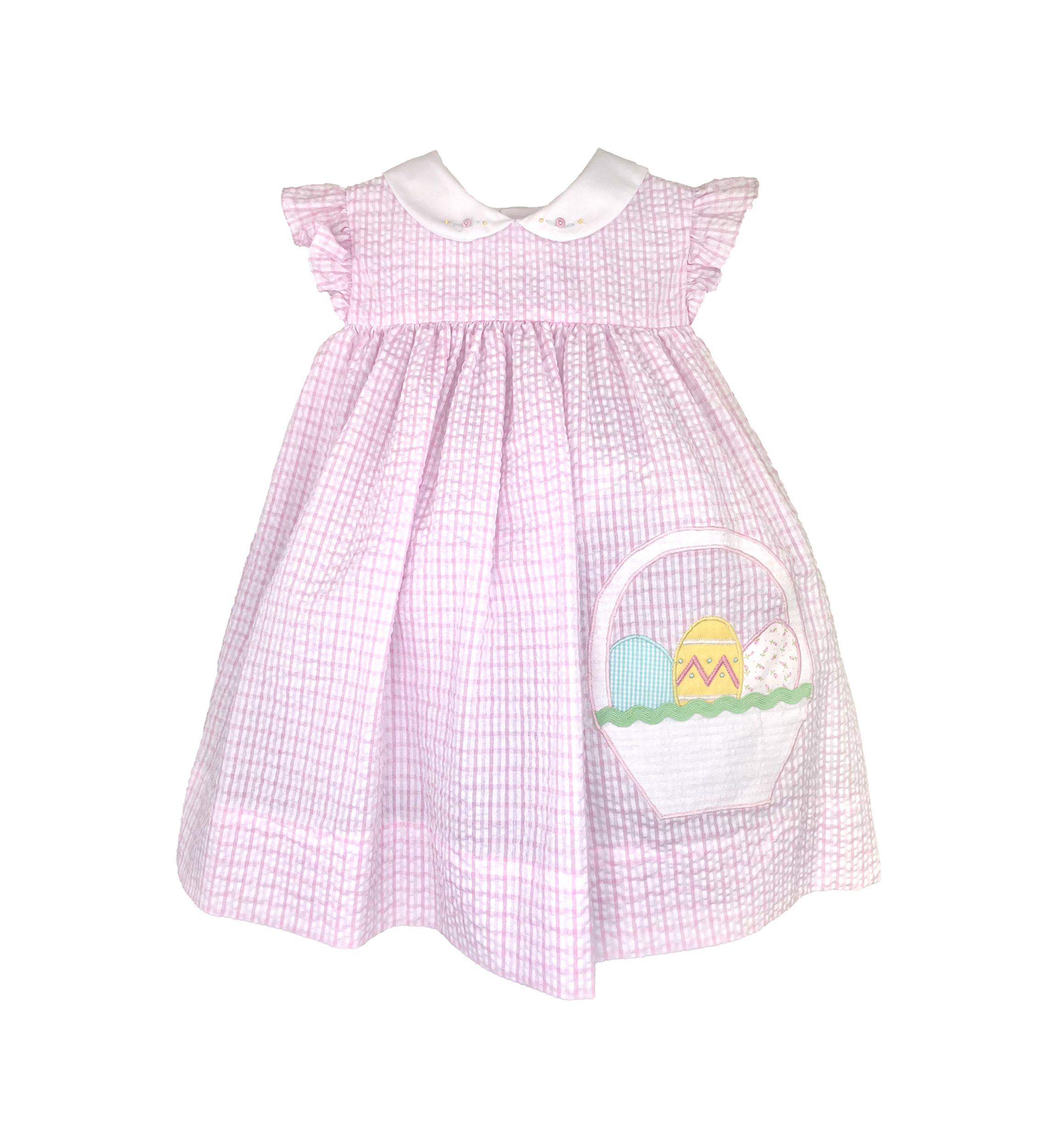 Baby Girls Flutter Sleeve Dress