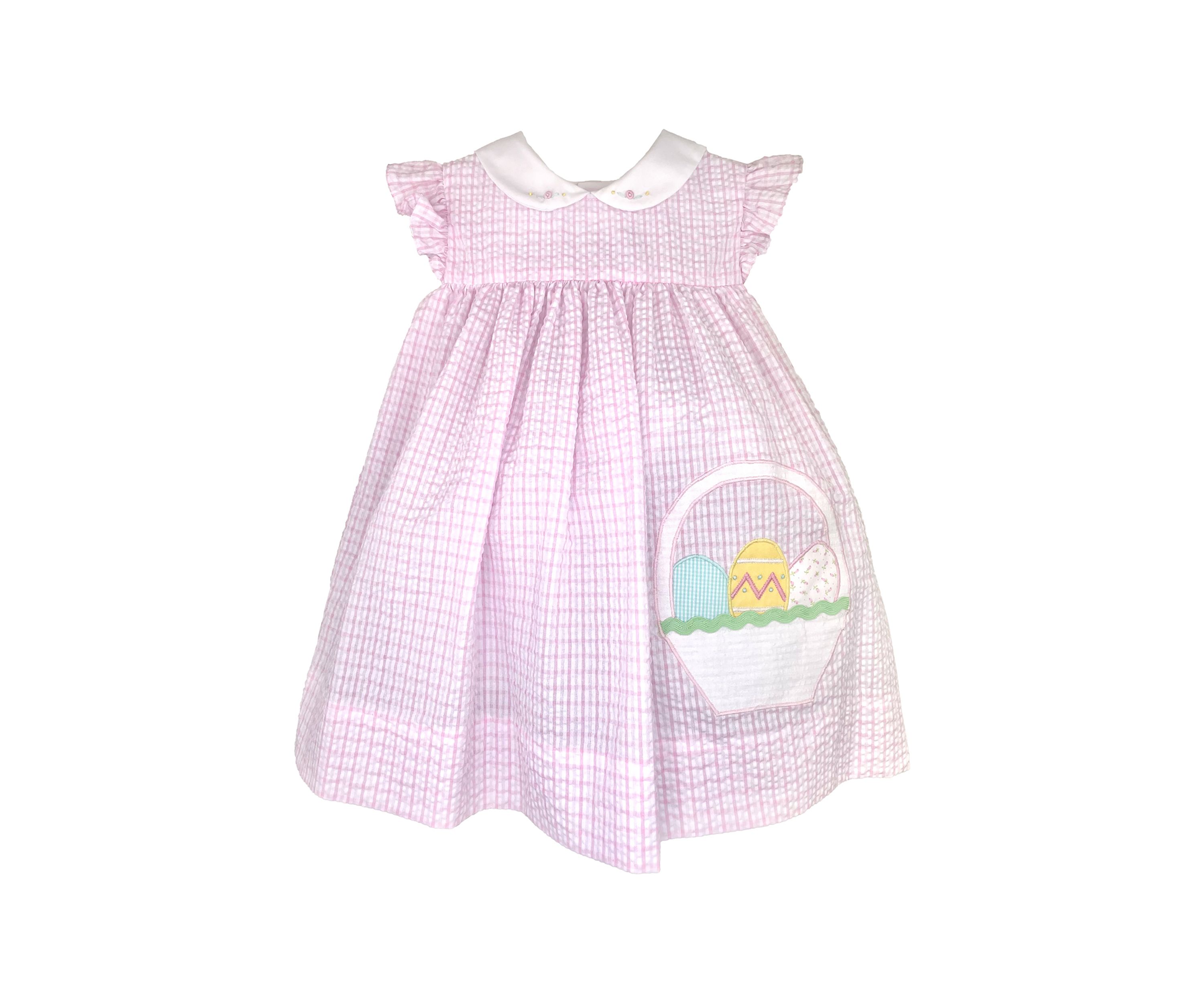Baby Girls Flutter Sleeve Dress